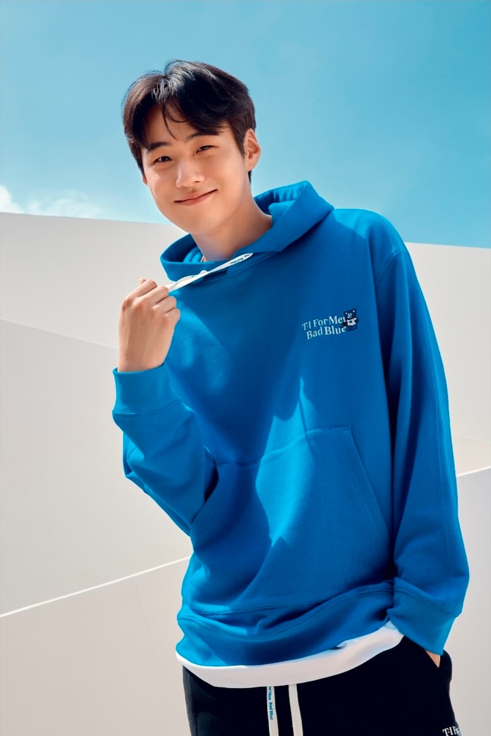 티아이포맨 X 배드블루 후드티 100 상품이미지2