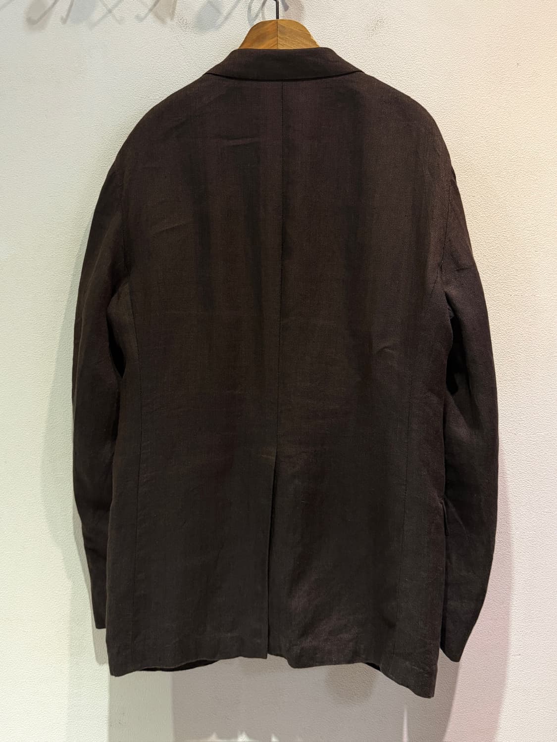 UNITED ARROWS Linen Brown Jacket 상품이미지2