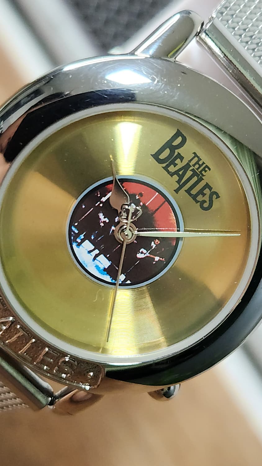 # THE BEATLES 비틀즈 애플 한정판 레어 손목시계 급처 상품이미지3