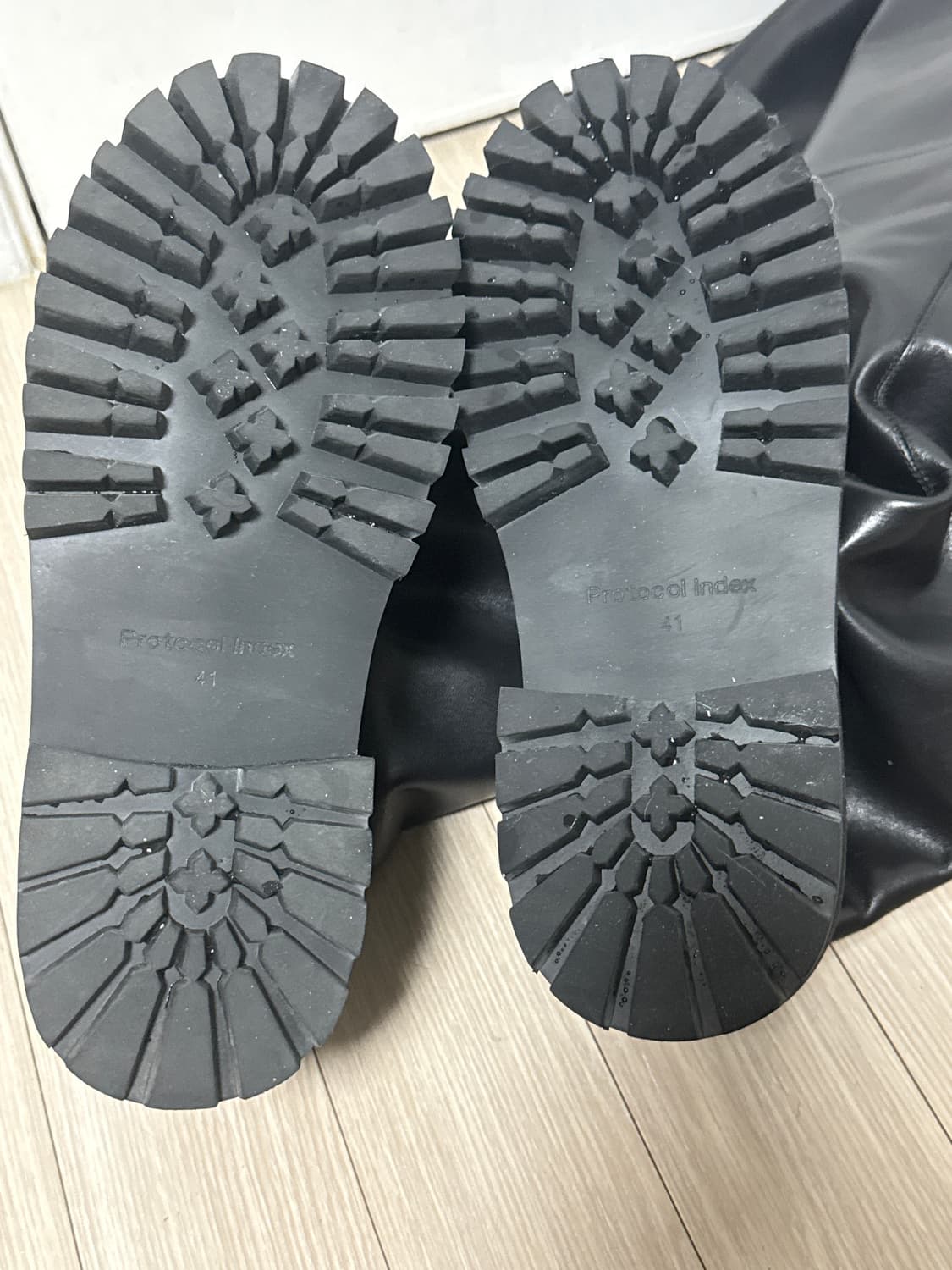 Protocol index THIGH HIGH BOOTS 상품이미지7