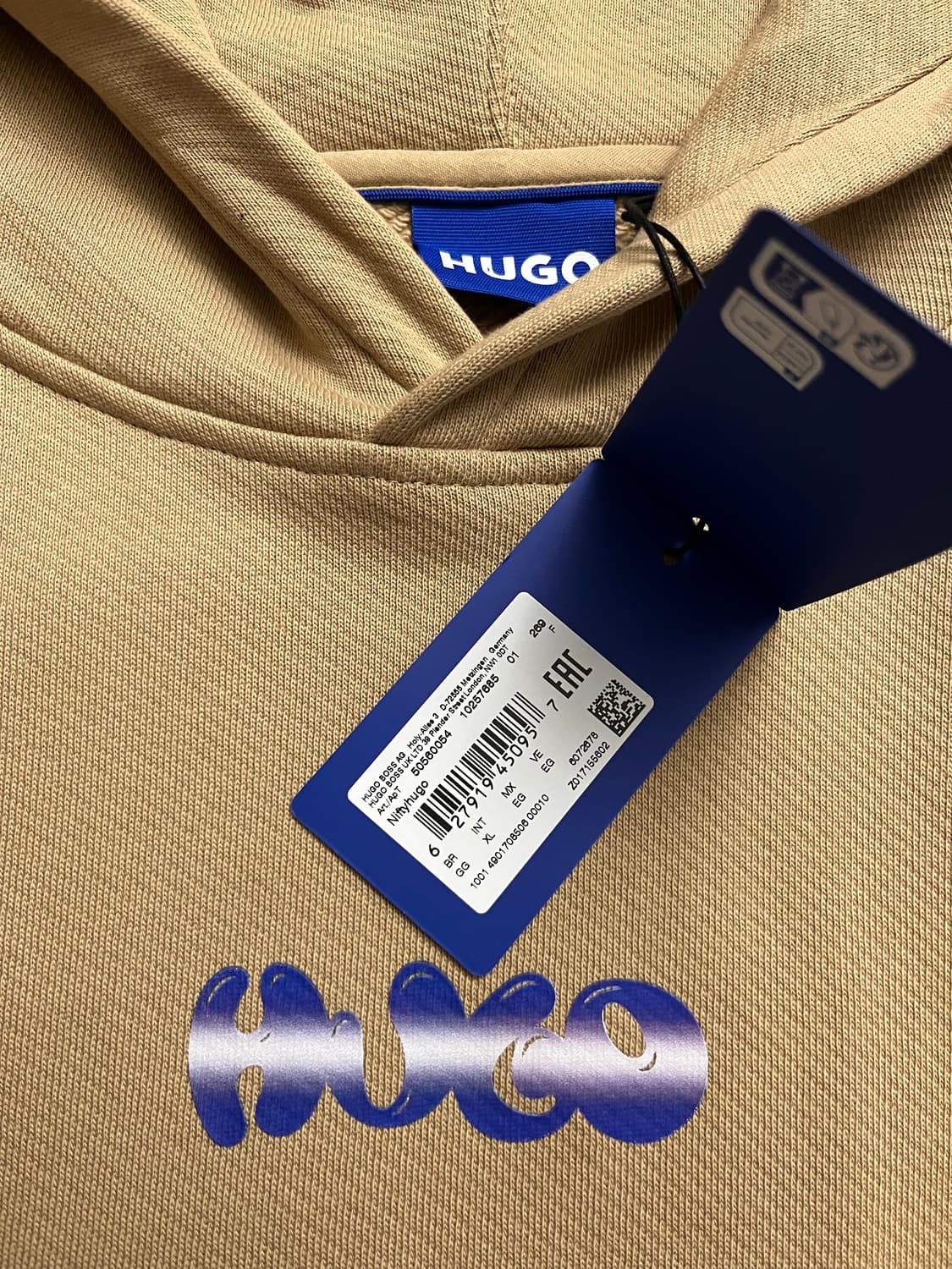 [USA라인] HUGO By Hugo Boss 니프티 프렌치 테리 후드 상품이미지6