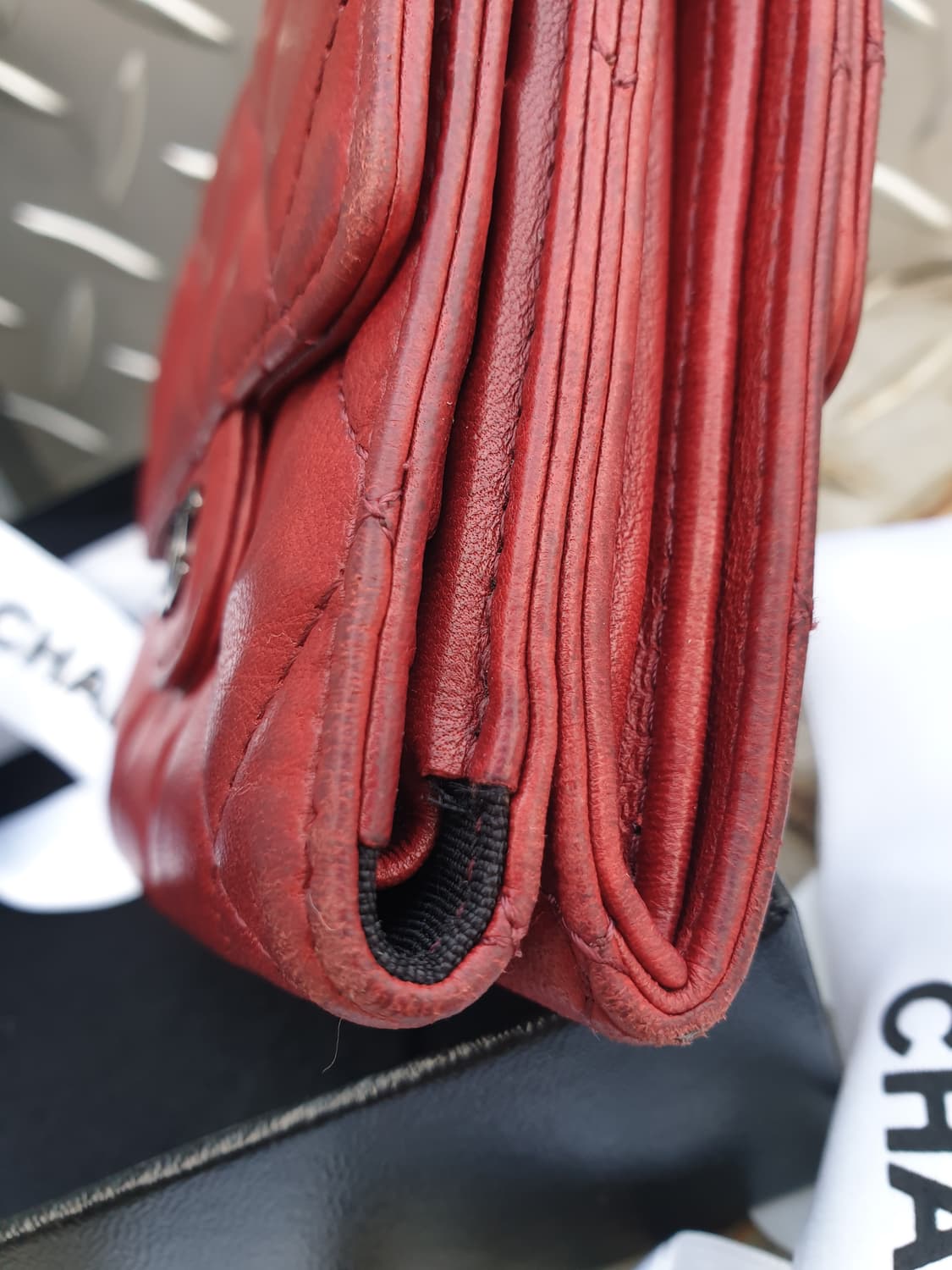 샤넬 2단 반지갑 상품이미지5