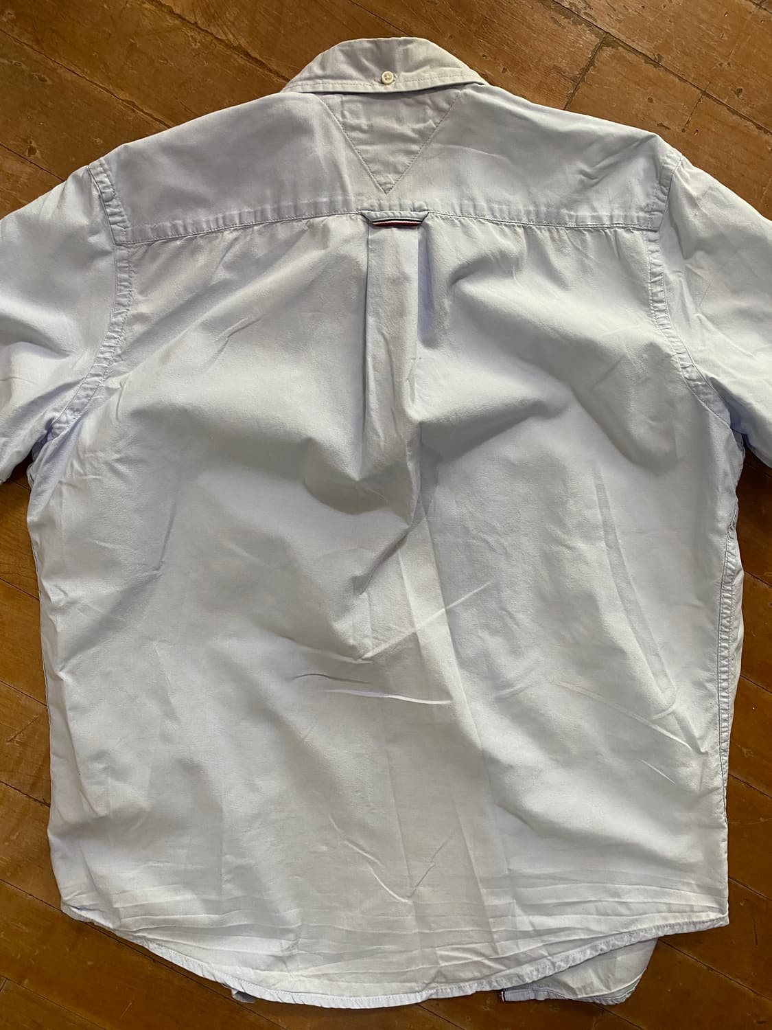 타미힐피거 라이트블루 반팔 셔츠 M (100) 상품이미지5