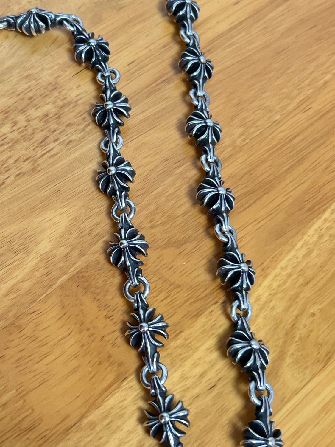 크롬하츠 컷아웃 크로스 월렛체인  상품이미지2