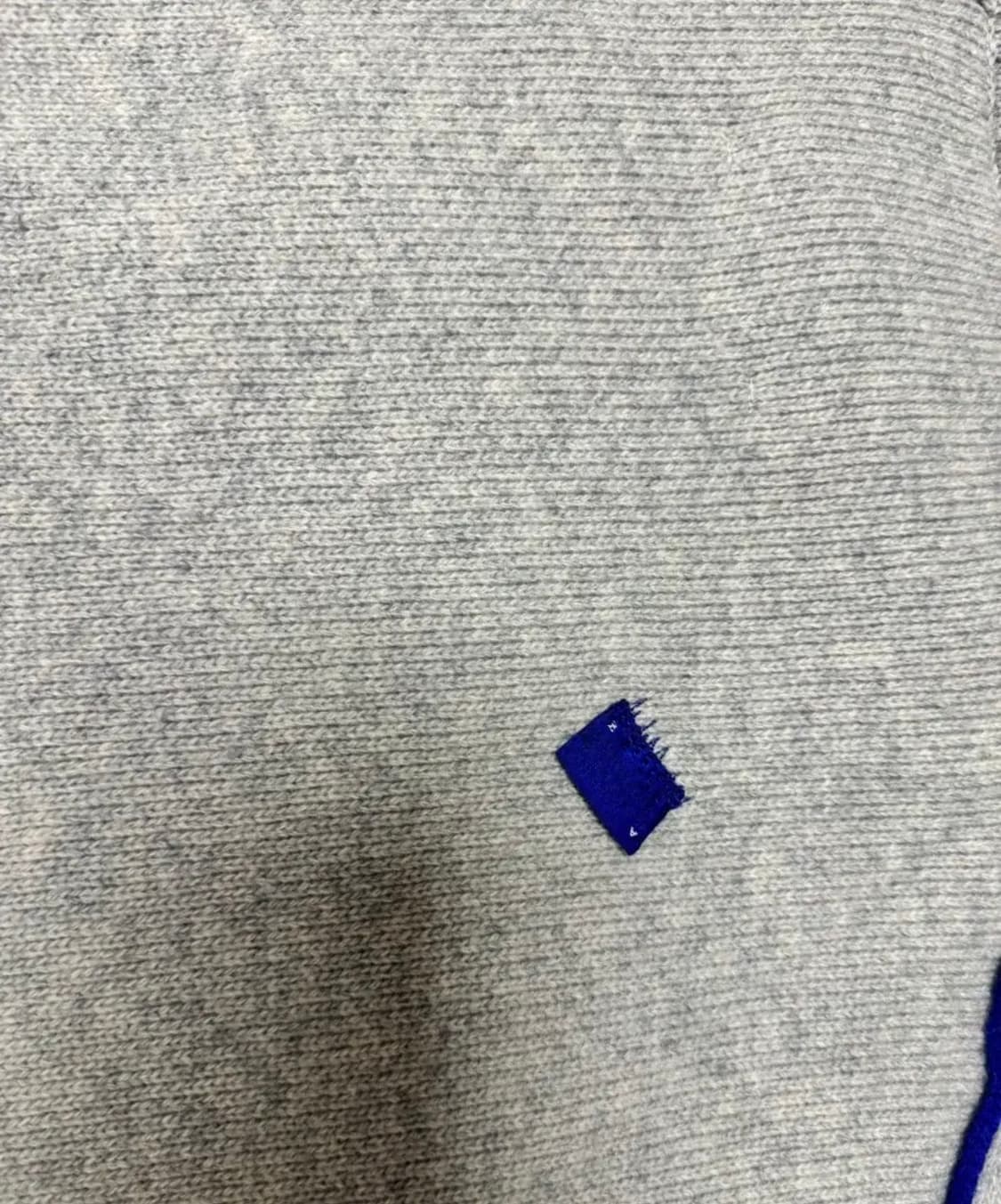 자라 X 아더에러 오버사이즈 스웨터 그레이 L-XL 중고 판매 상품이미지6