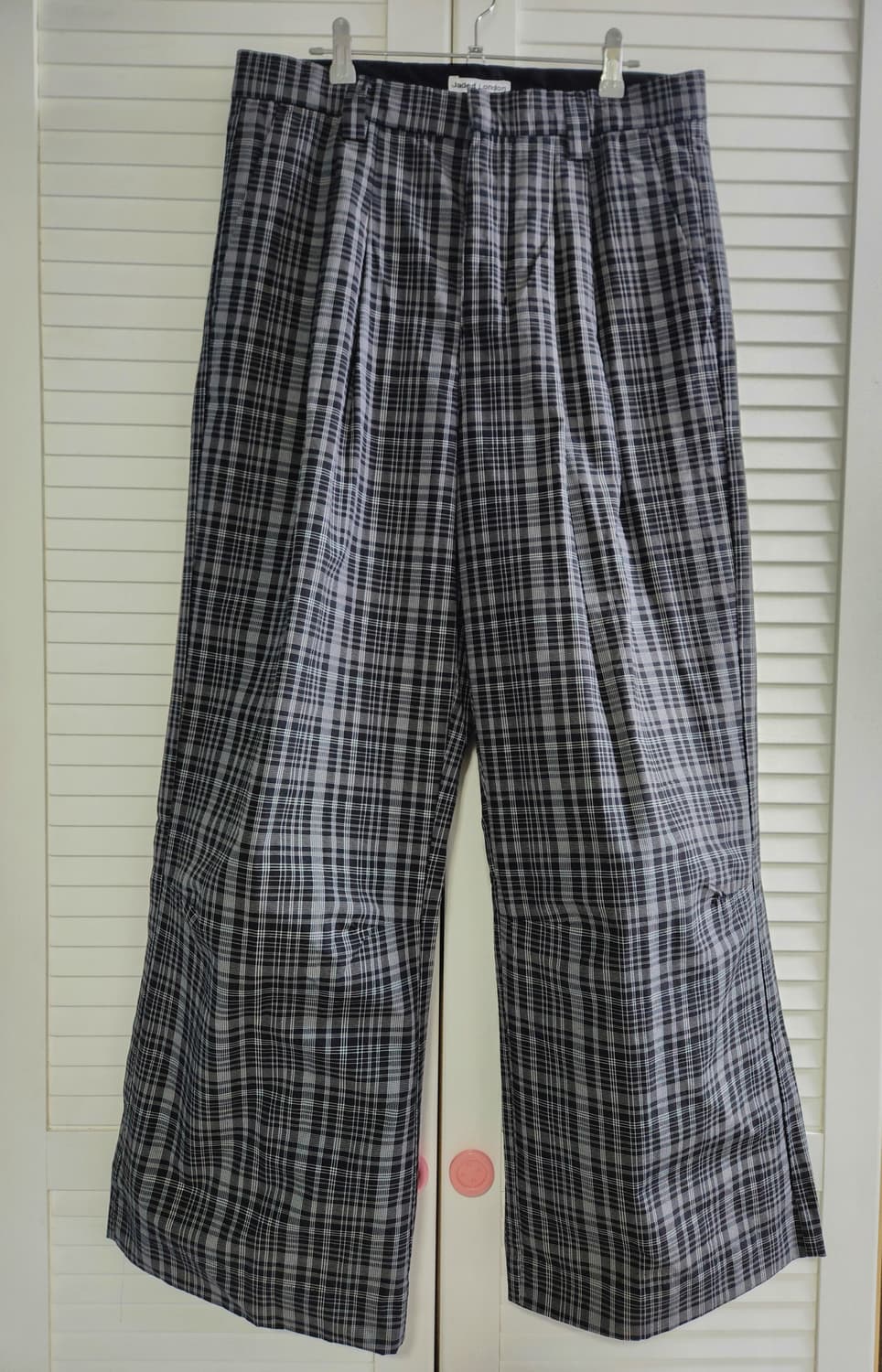 JADED LONDON Black Check Goliath Trouser 상품이미지3