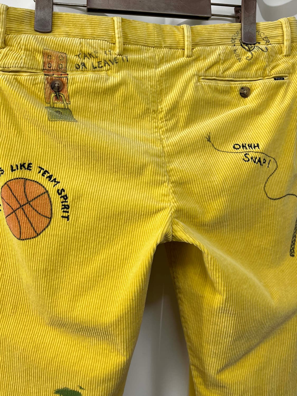 폴로 랄프로렌 1974 그래피티 시니어 코듀로이 팬츠 상품이미지9