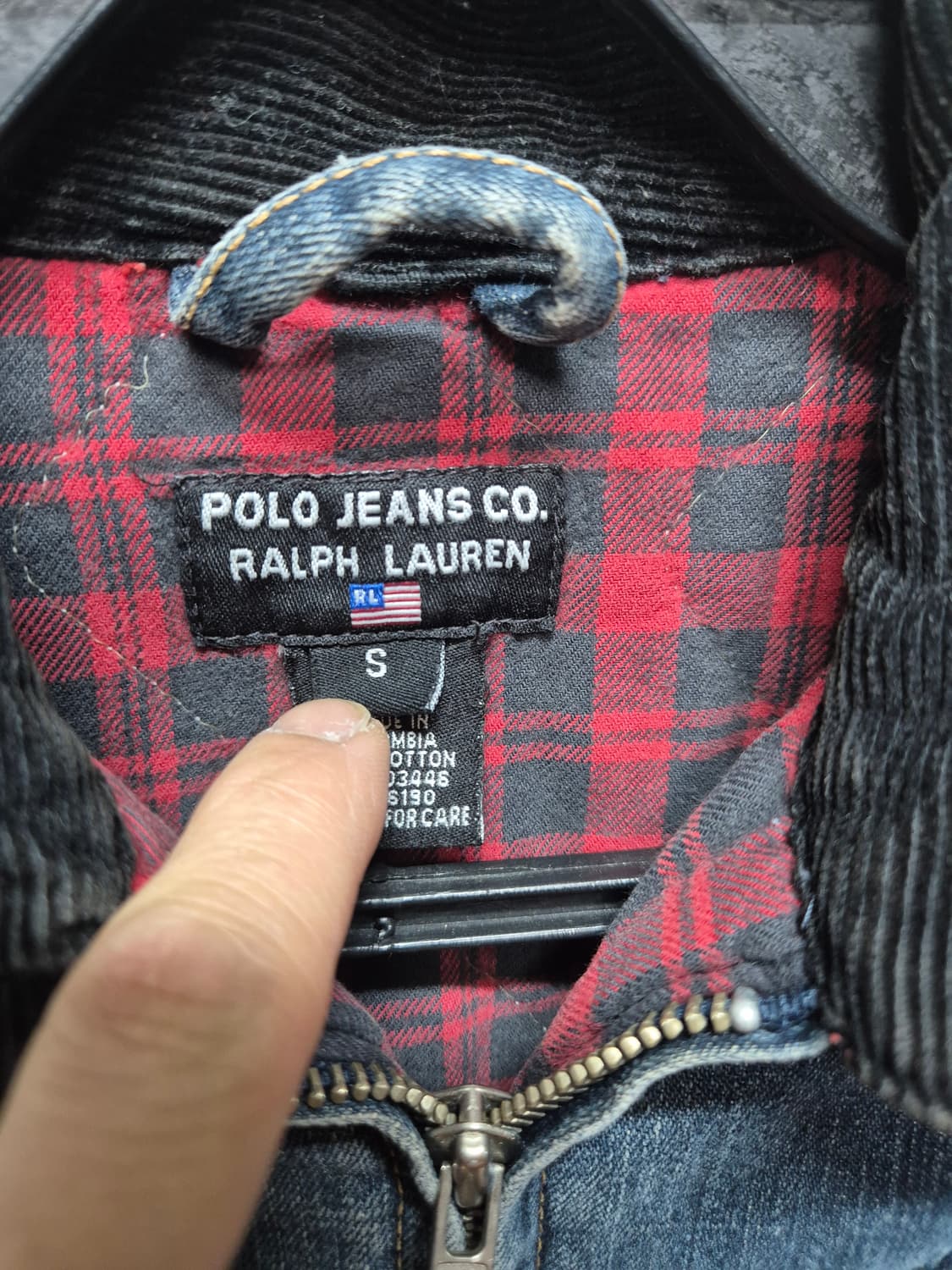 폴로 진 청 자켓 상품이미지2