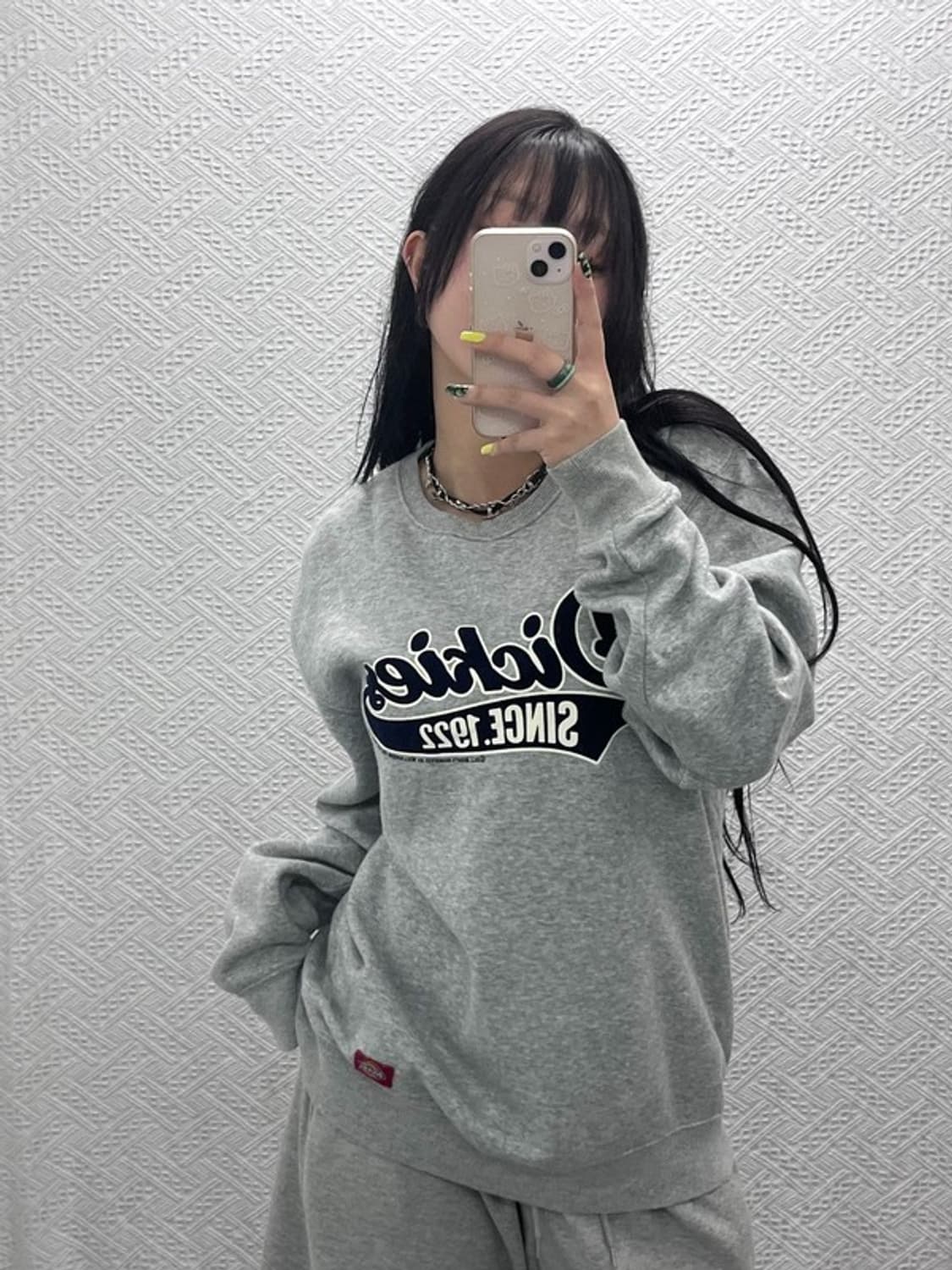 디키즈 올드스쿨 빈티지 빅로고 기모 맨투맨 XL C07498 상품이미지2