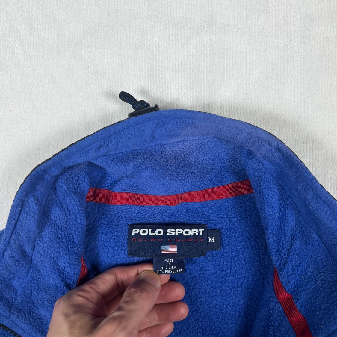 90’s 폴로스포츠 polo sport 아크틱 로고 풀오버 플리스 상품이미지7