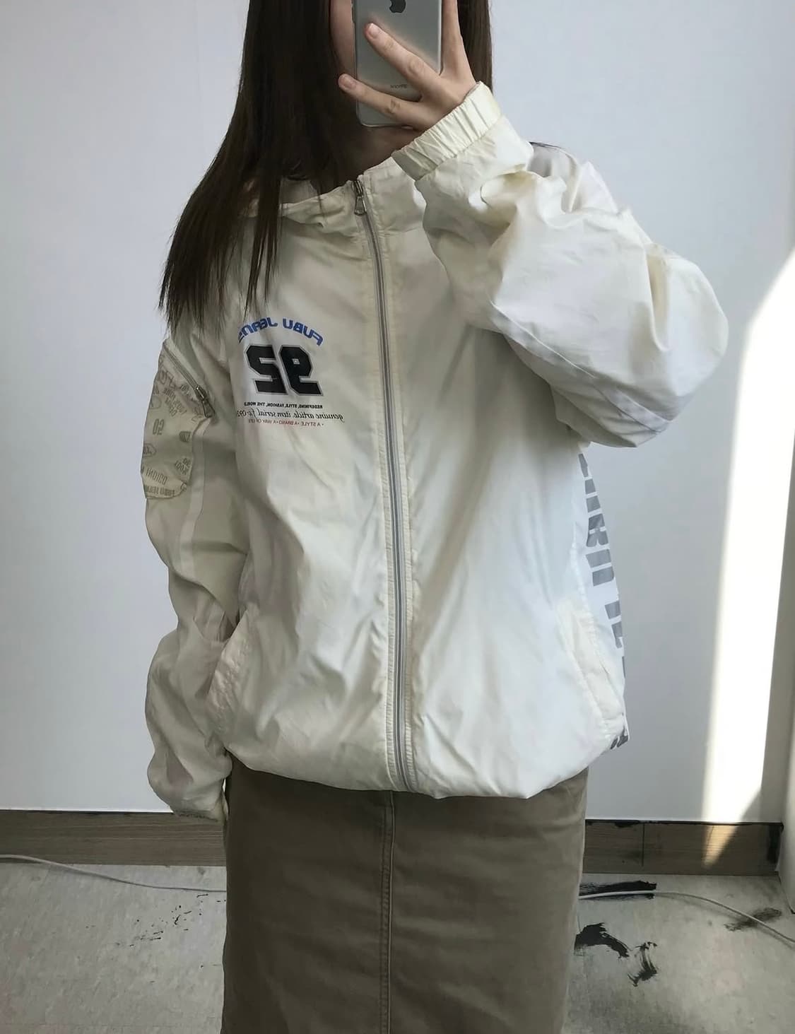 후부 올드스쿨 바람막이 상품이미지1