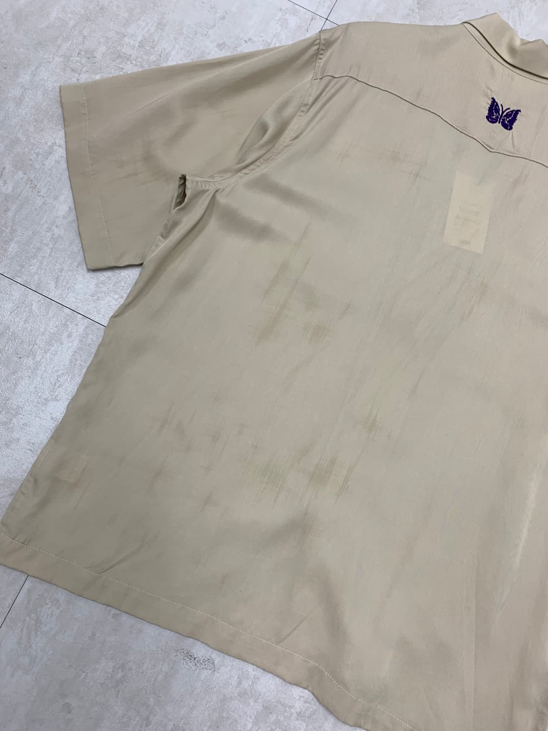 니들즈 베이지 반팔 셔츠 #642 상품이미지7