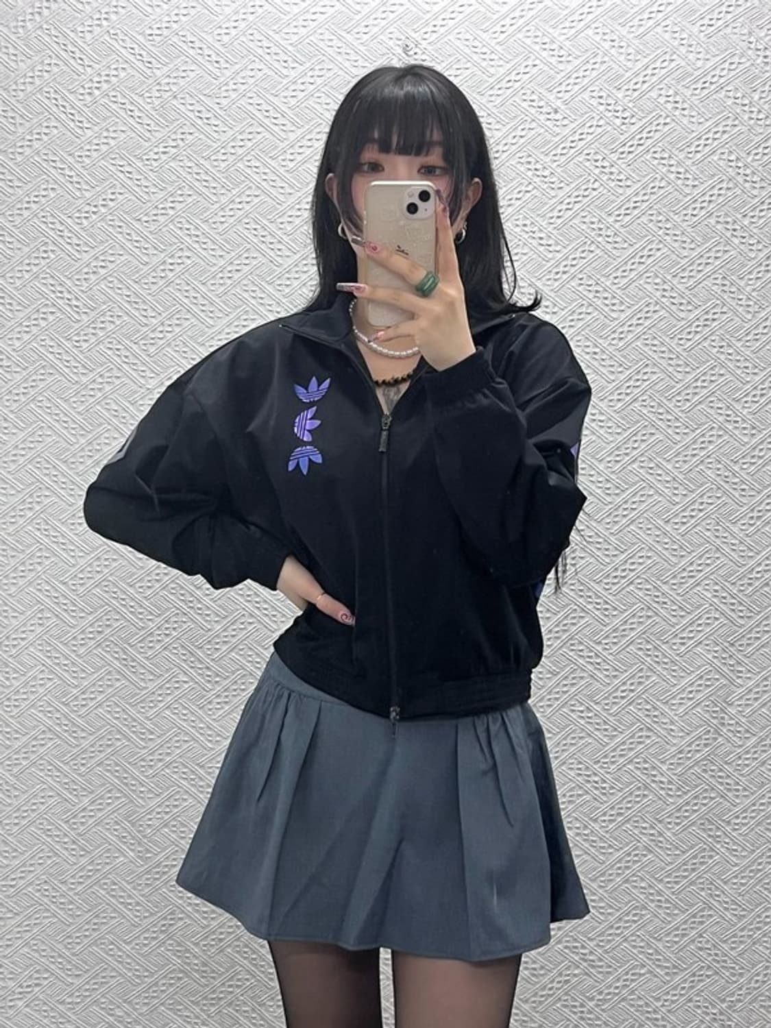 아디다스 파이어버드 제노 키치 빅 트레포일 져지 집업 L C11715 상품이미지2