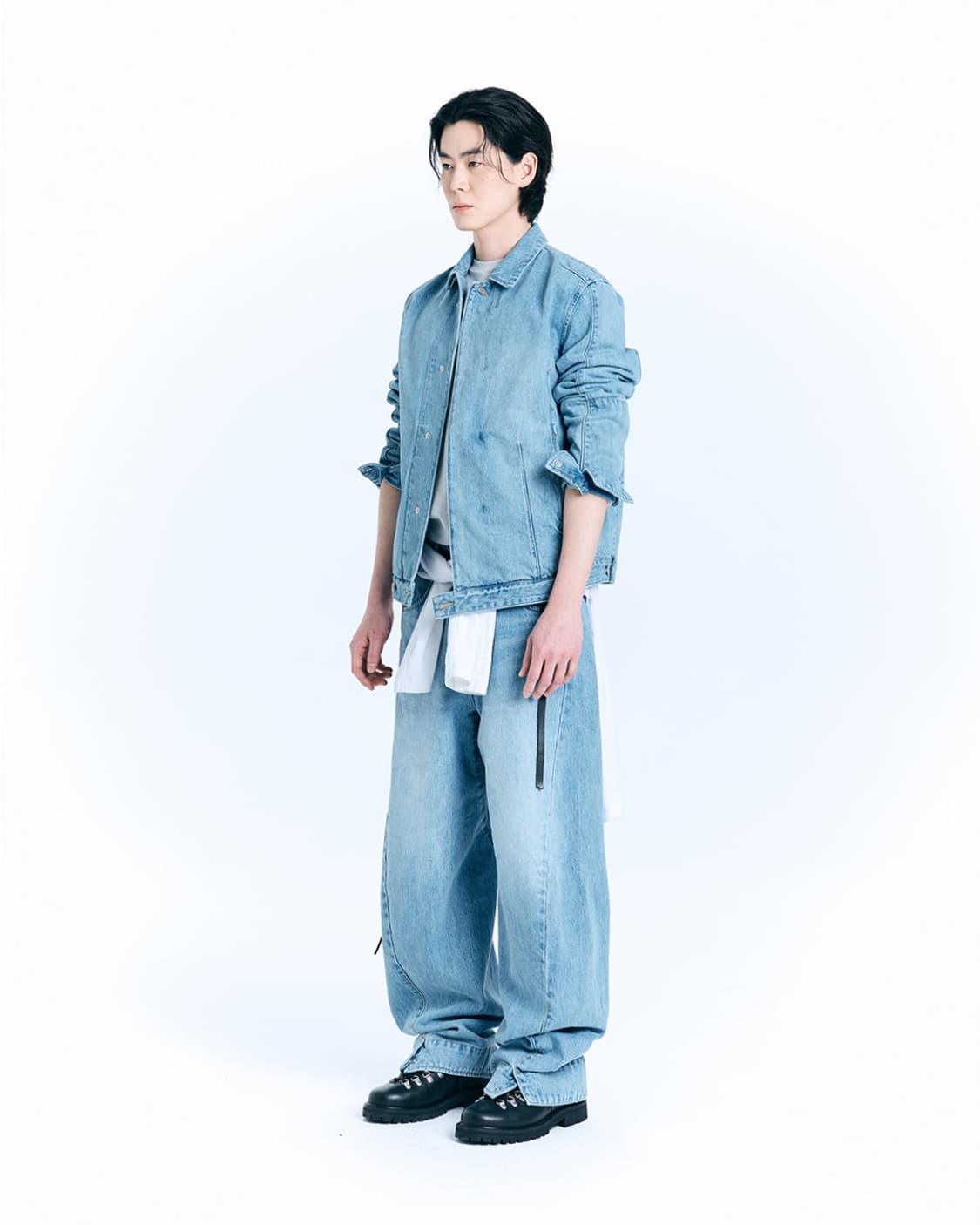 SYMM 심 Engineered  Jeans (Blue) 엔지니어드 진 상품이미지5