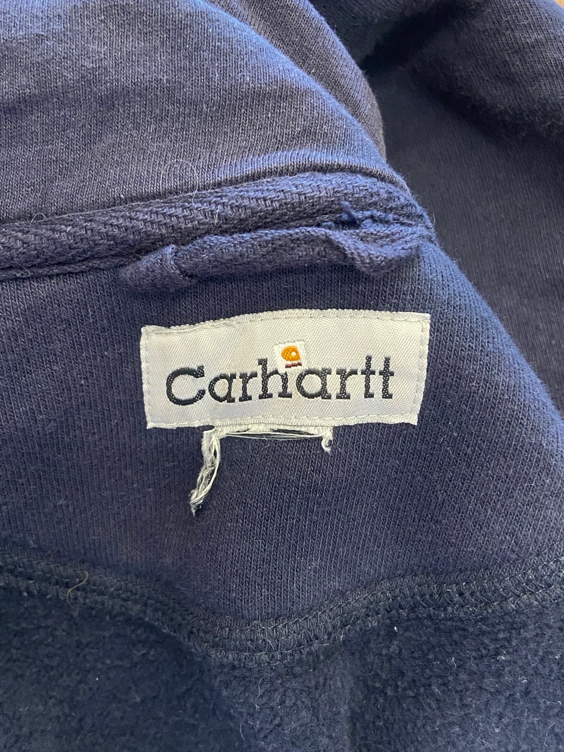 3XL) Old Carhartt Navy Hooded Zip-Up 상품이미지8