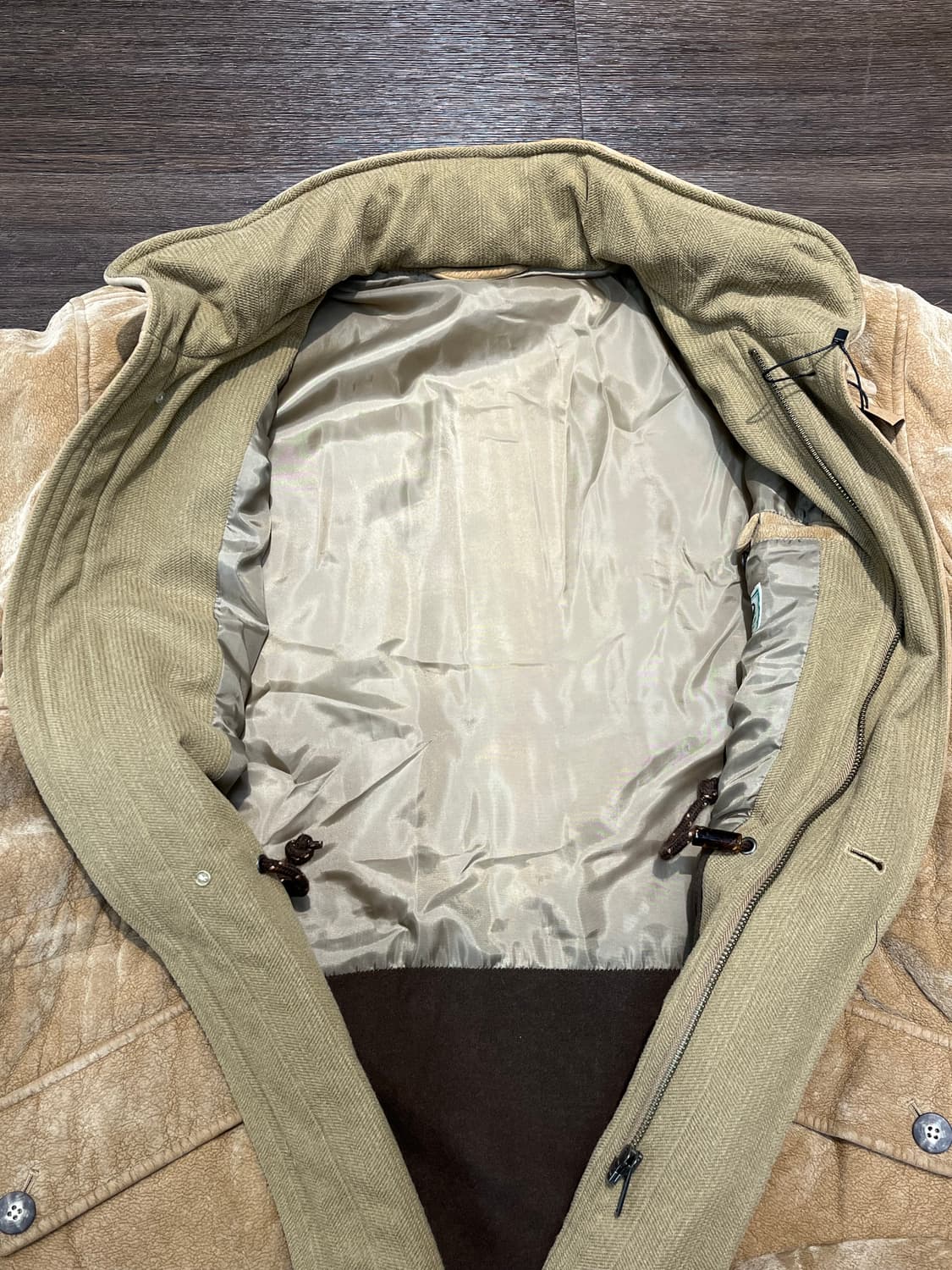 크로커다일 스웨이드 헌팅 자켓 상품이미지5