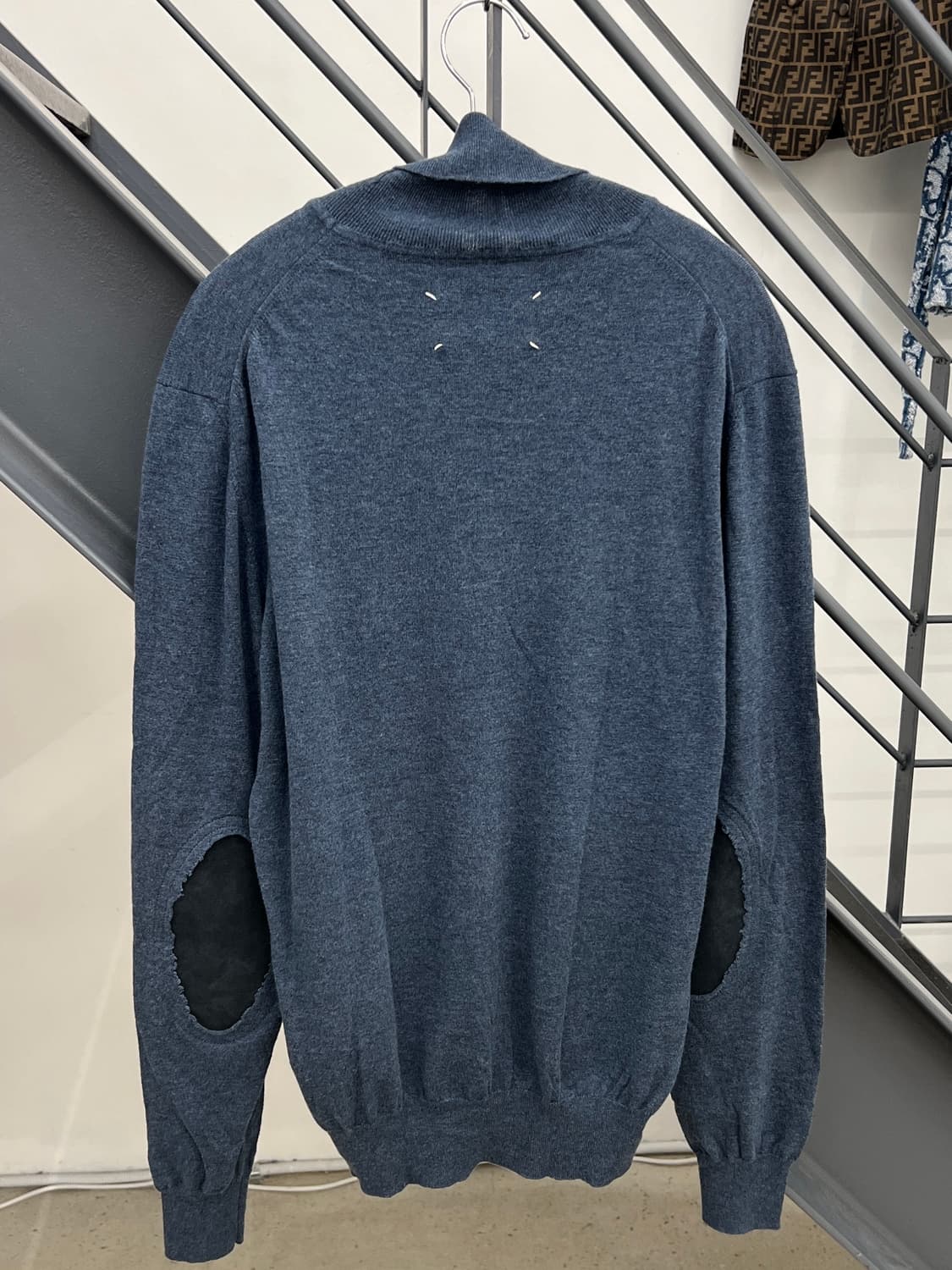 메종 마르지엘라 엘보패치 터틀넥 니트 상품이미지4