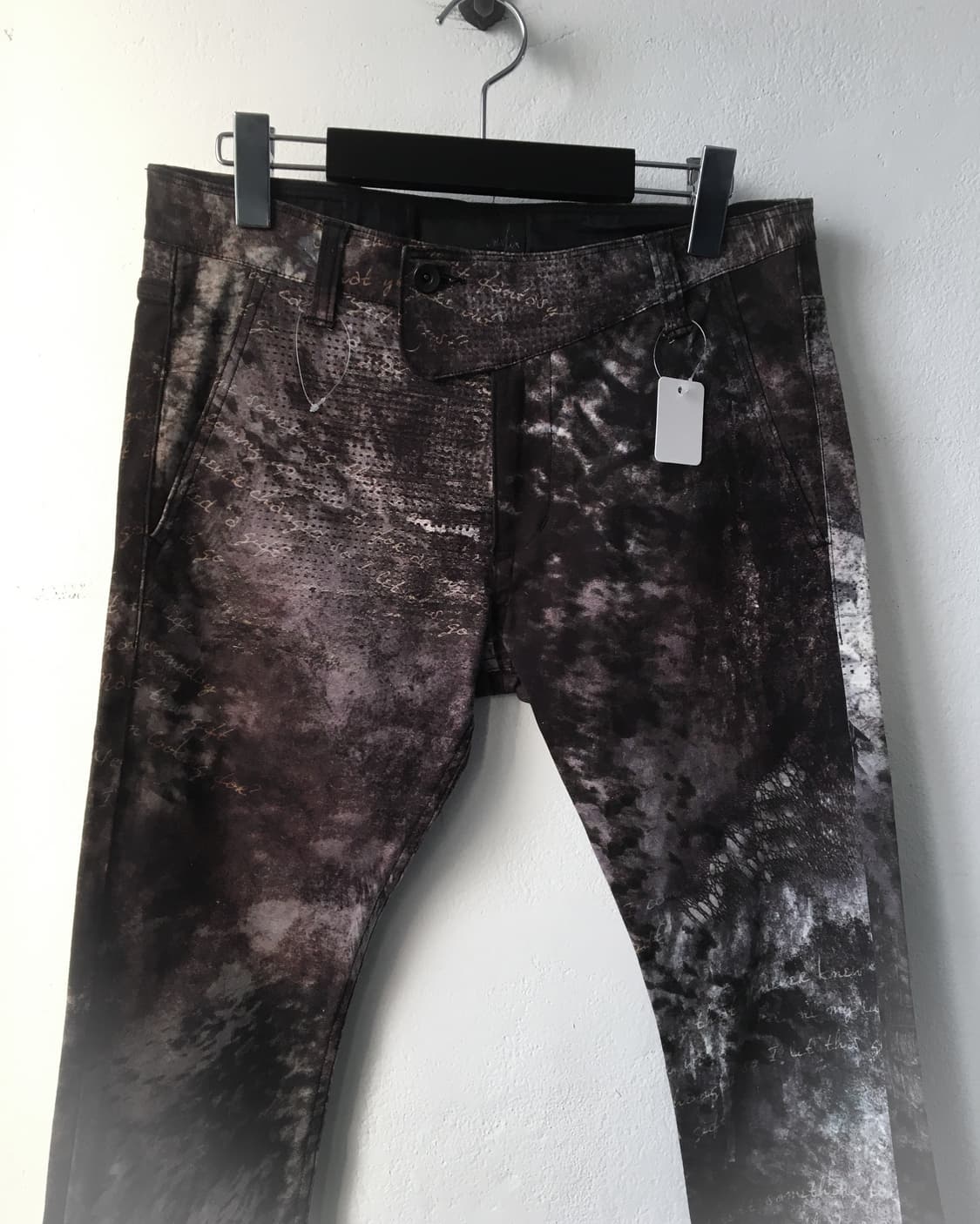 Grunge mood printing pants 상품이미지5