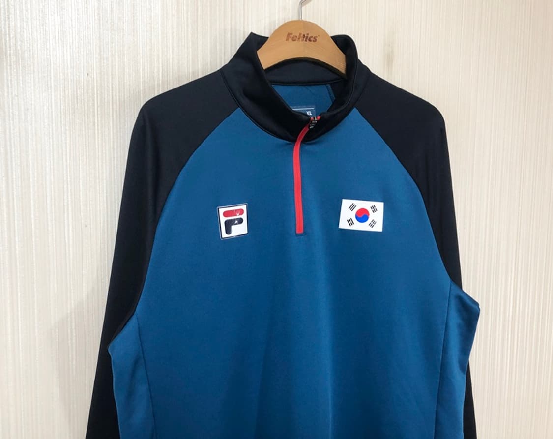 필라국대 국대KOREA 국대 하프집업 트레이닝탑 XL 상품이미지4