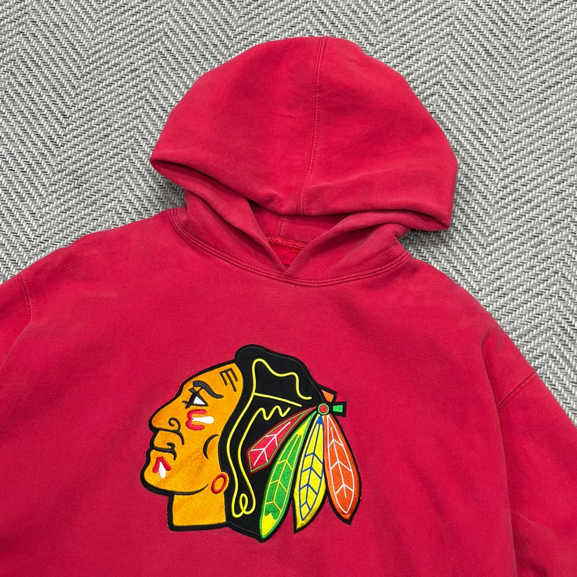  NHL 자수 그래픽 후드 v1471 상품이미지3