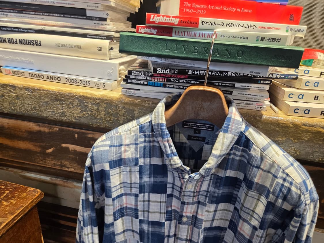 타미힐피거 마드라스 셔츠 상품이미지4