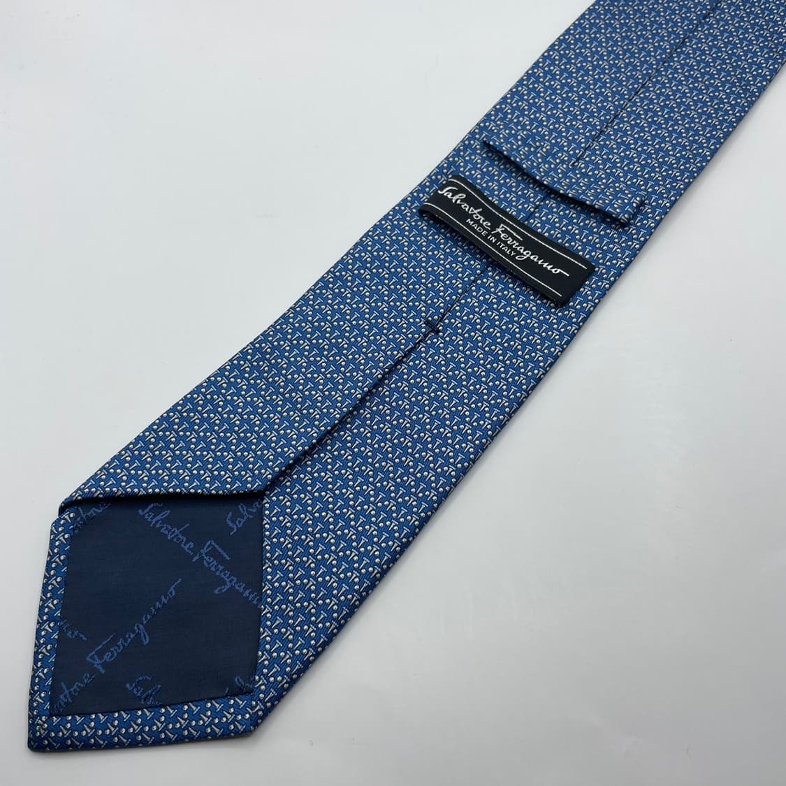 104) (Ferragamo) 살바토레페레가모 패턴 넥타이 상품이미지2
