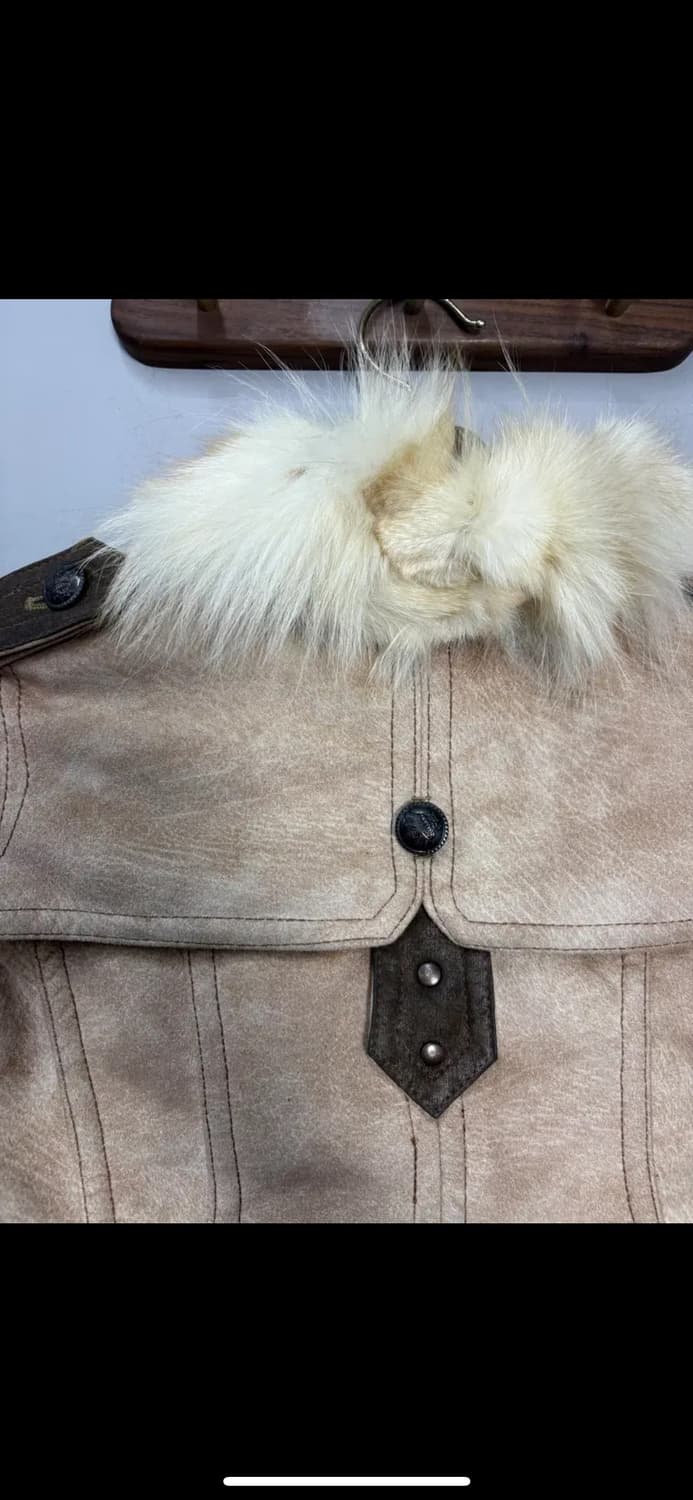 REIZ XXI  퍼 트리밍 스웨이드 무스탕 자켓 H2082 상품이미지7