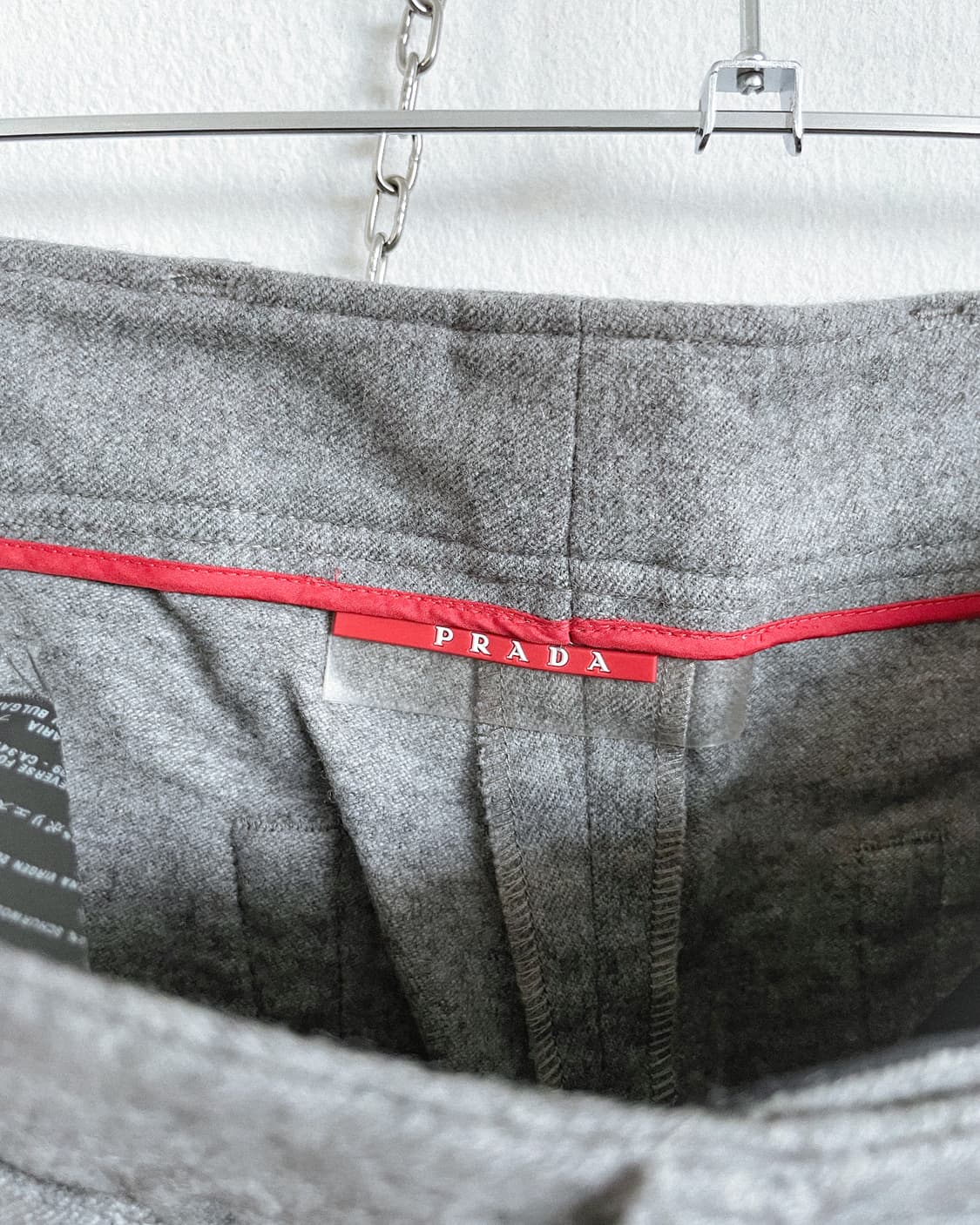 프라다스포츠 울 플레어 트라우져 상품이미지9