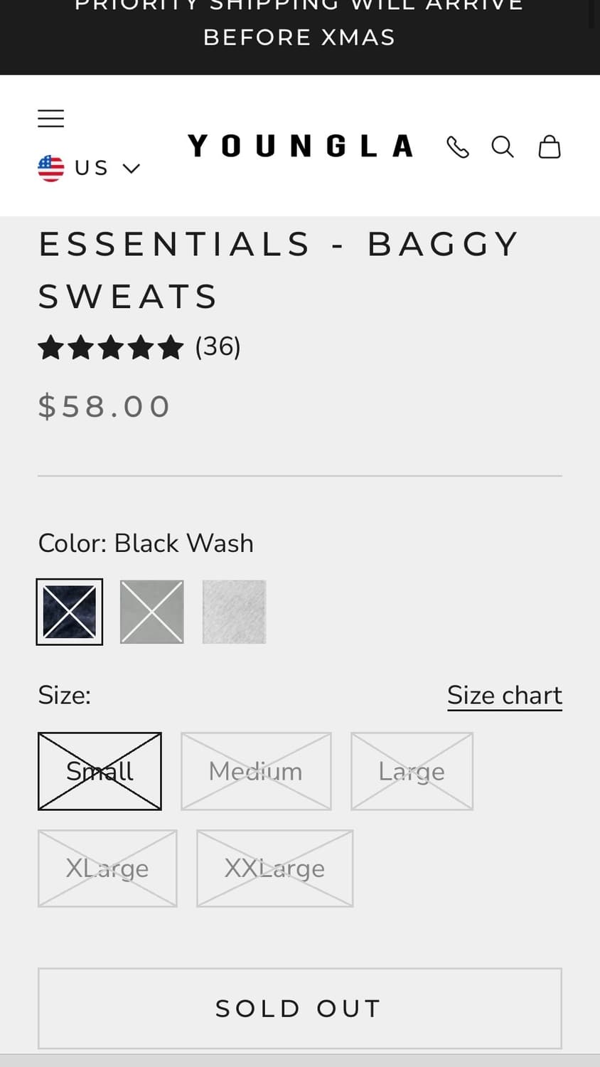 Youngla 에센셜 스웨트 팬츠 조거 상품이미지7