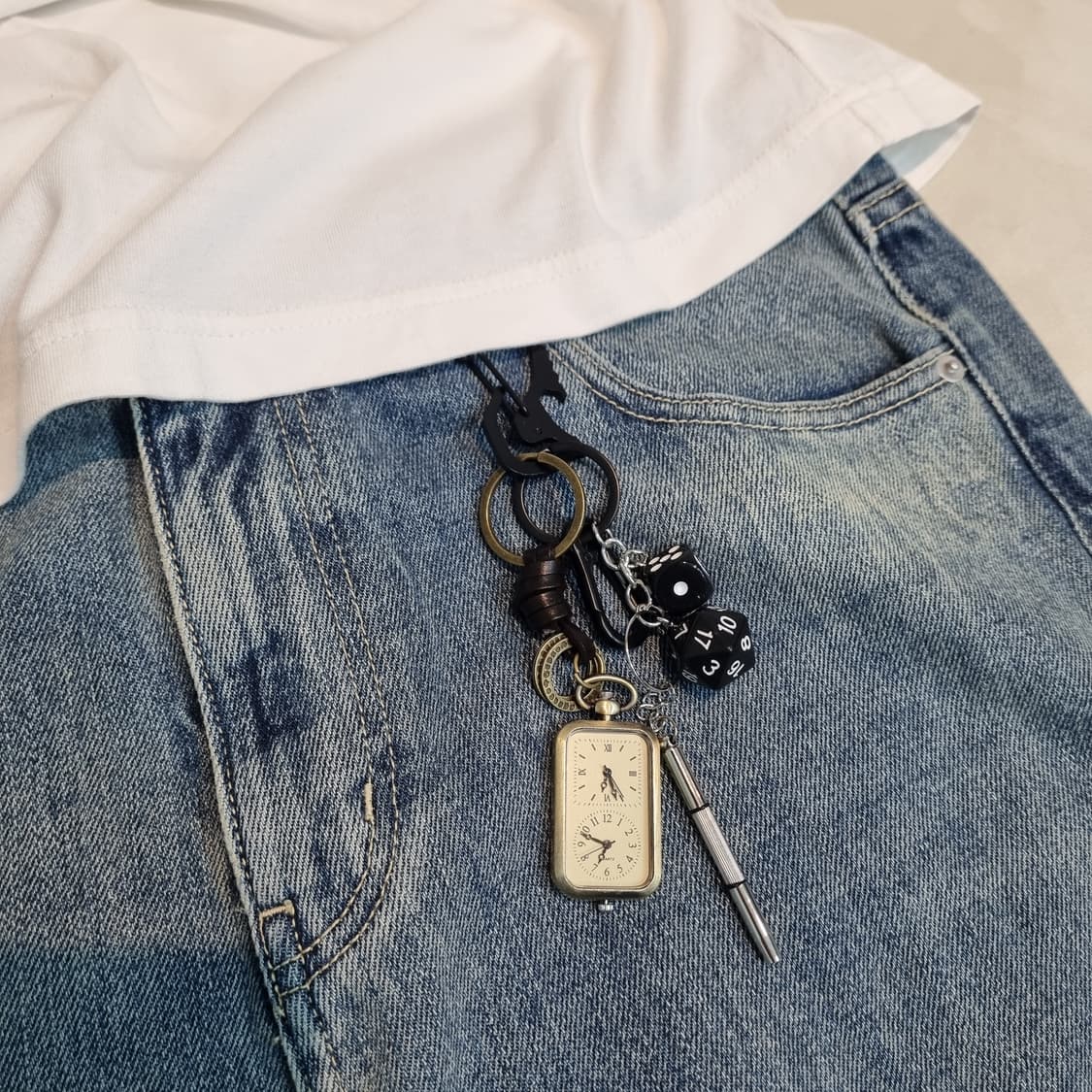"Dark Fortune"(다크 포춘) 키링 keychain 상품이미지3