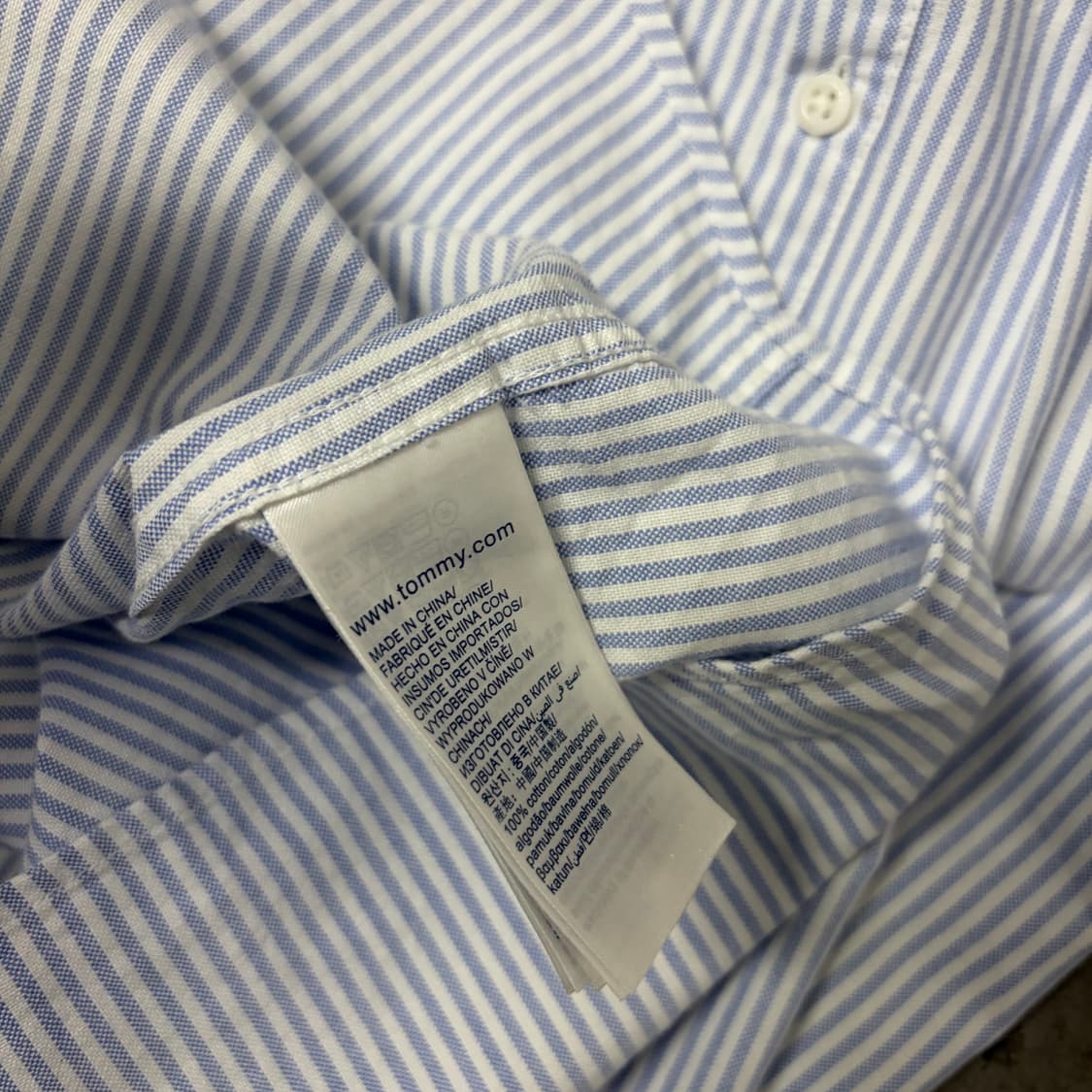 타미힐피거 스트라이프 셔츠[2075] 상품이미지8