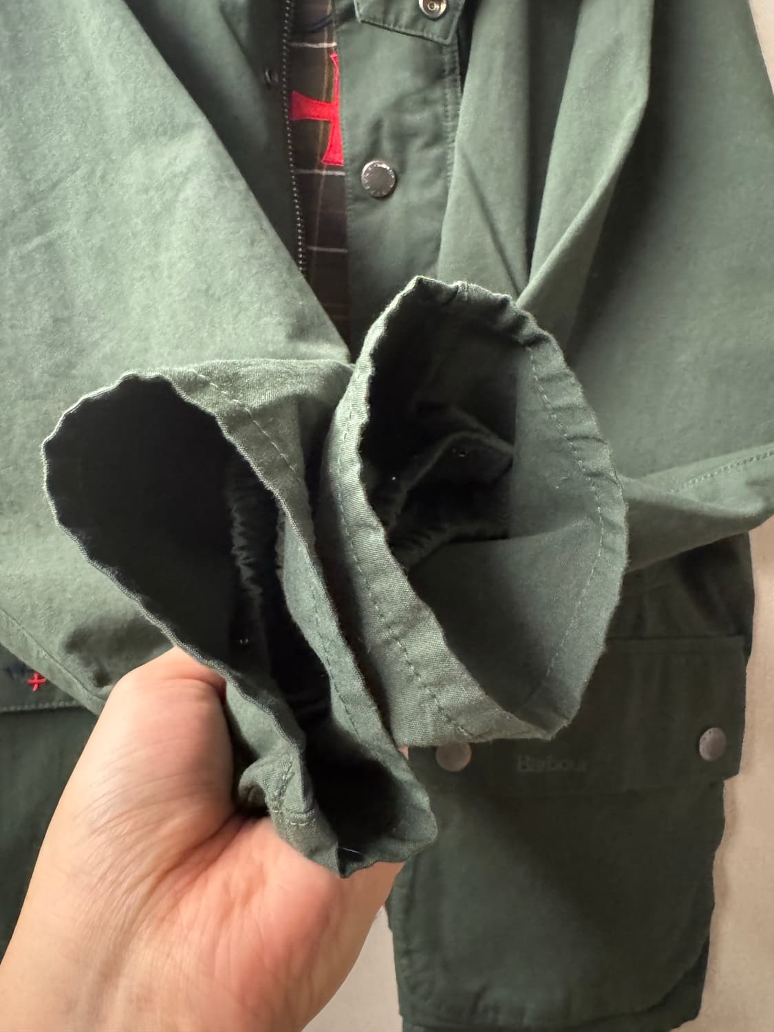 바버 x 노아 뽀빠이 비데일 논왁스 자켓 상품이미지5