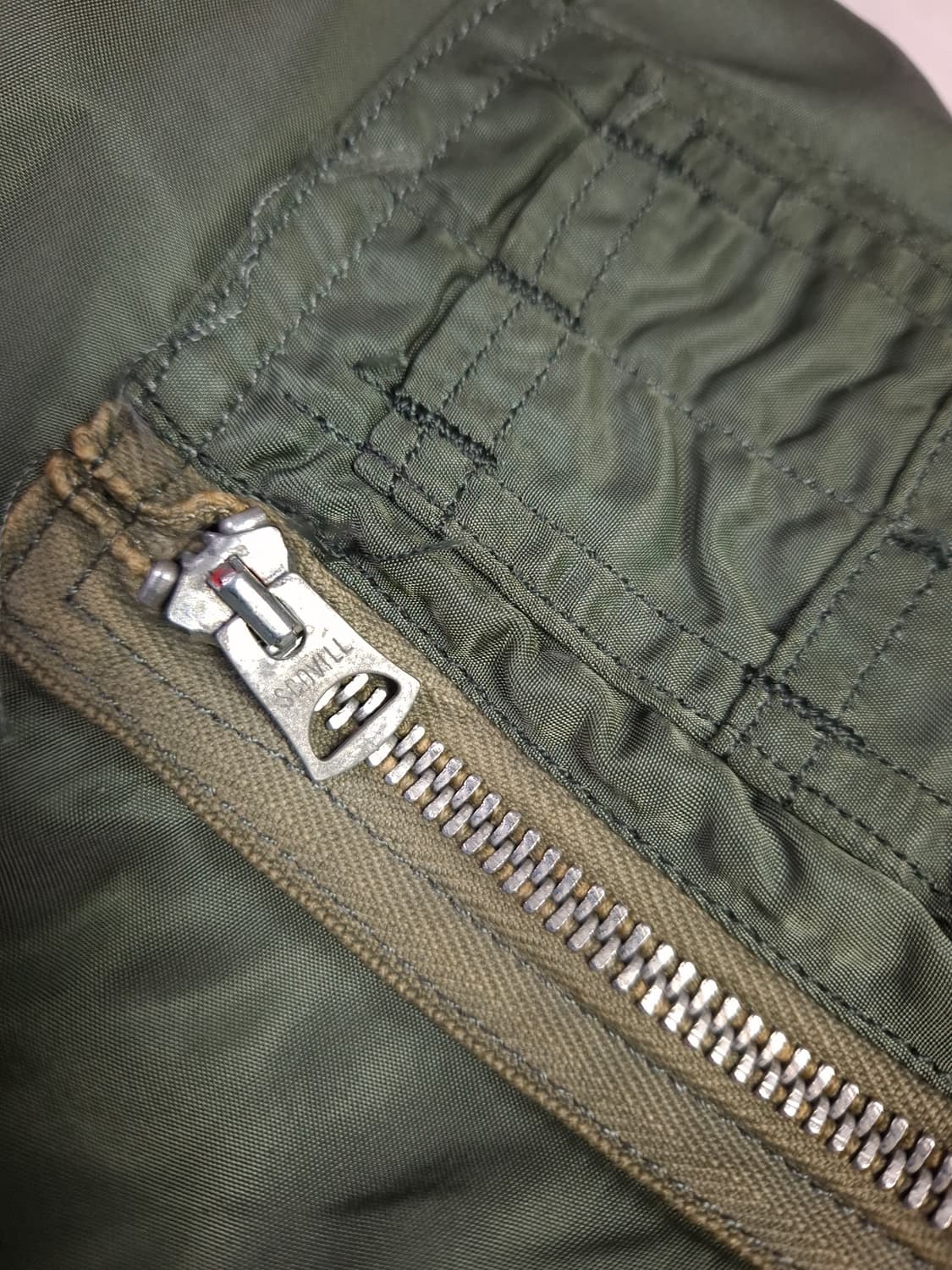 오리지날 미공군 지급용 70's 알파사 L-2B 항공자켓 상품이미지3