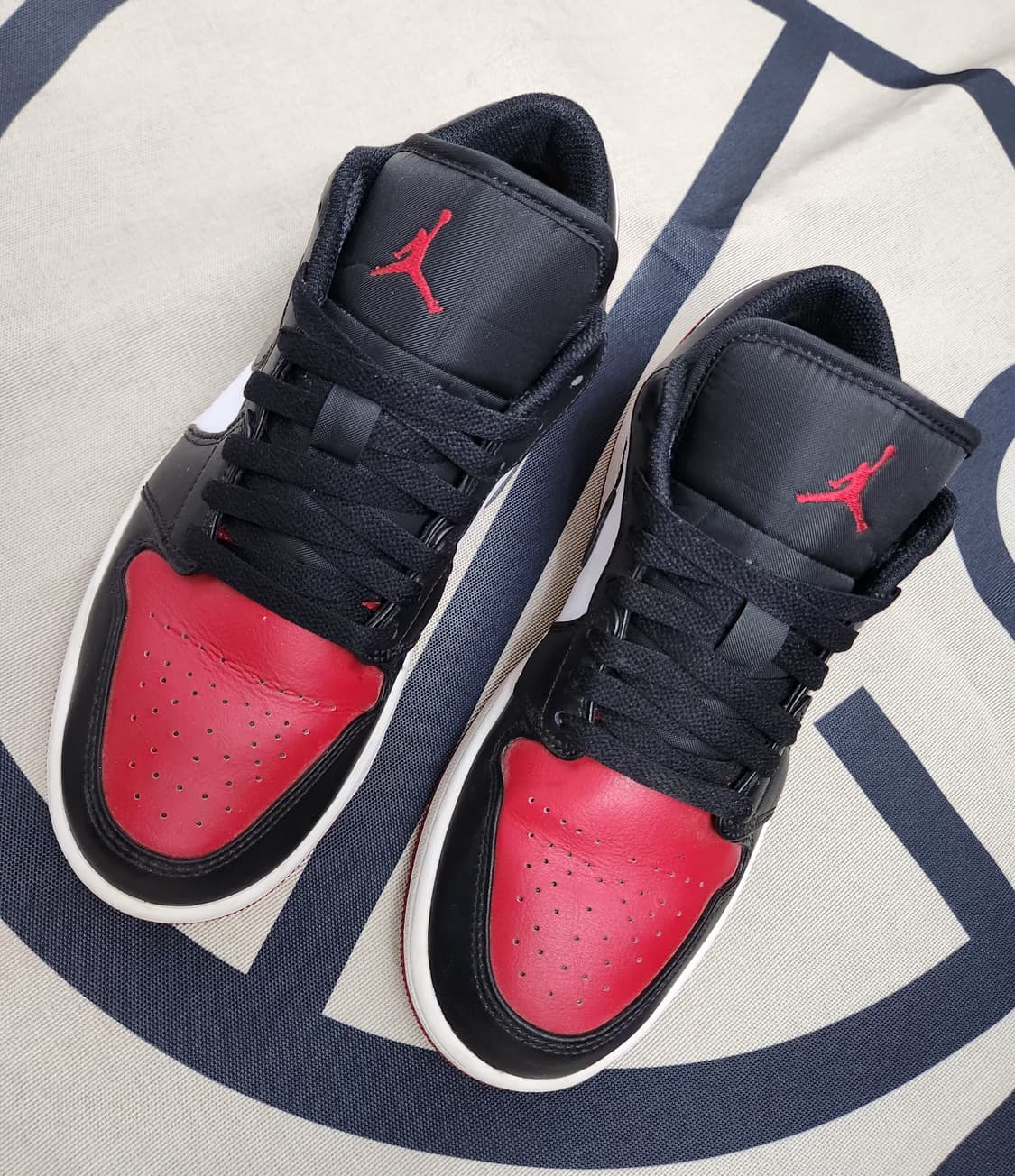 나이키 에어조던1. 250mm. 로우운동화 상품이미지2