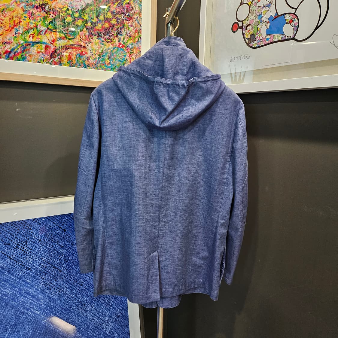 로로피아나 데님 레인시스템 후드 코트 ( 탈부착 ) 상품이미지3