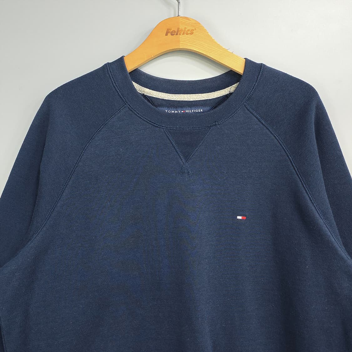 타미힐피거(Tommy Hilfiger) 클래식 로고 맨투맨 L 상품이미지2