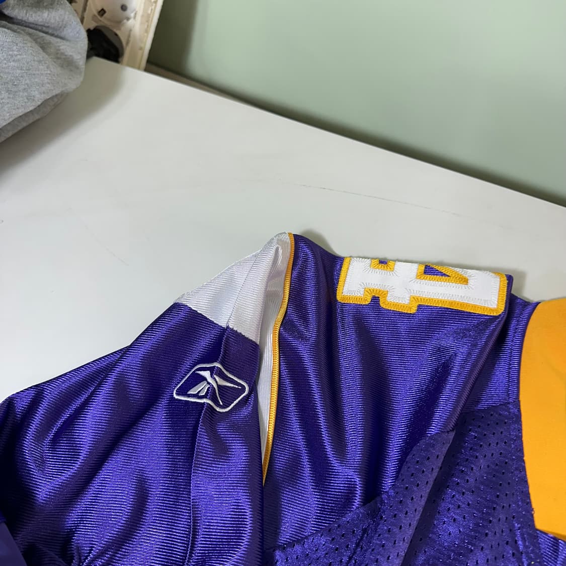 50 M 리복 오버핏 NFL 레전드 브렛파브리 럭비져지 상품이미지5