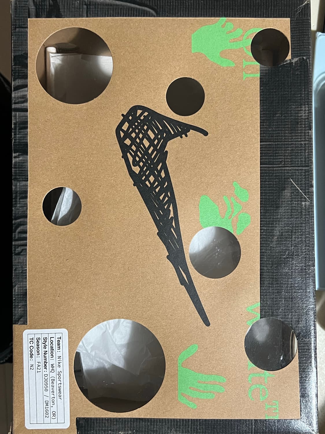 나이키 오프화이트 덩크 로우 lot 26 상품이미지5