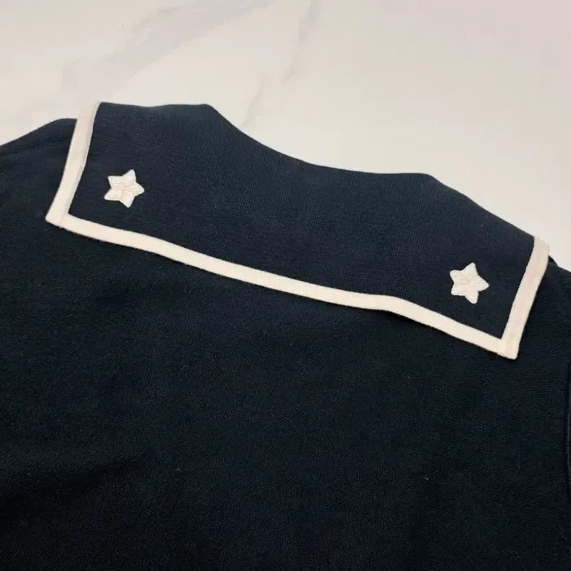 소니아리키엘 네이비 원피스 66 상품이미지6