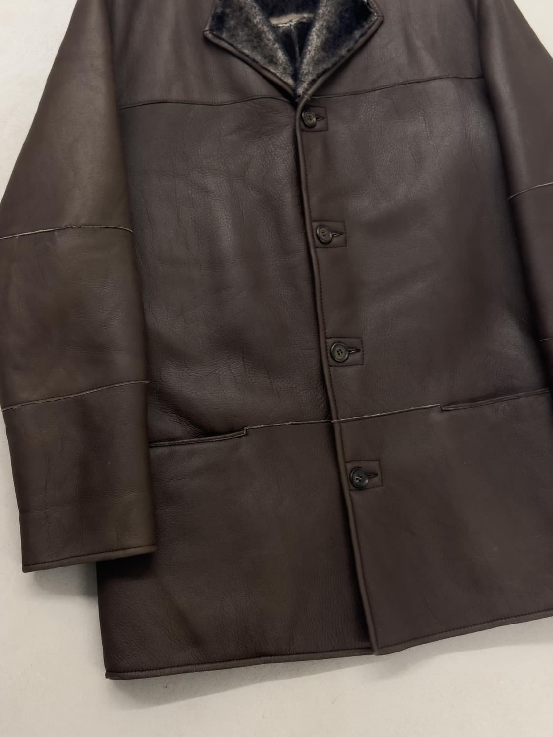  GIANFRANCO FERRE 무통 시어링 코트 상품이미지3