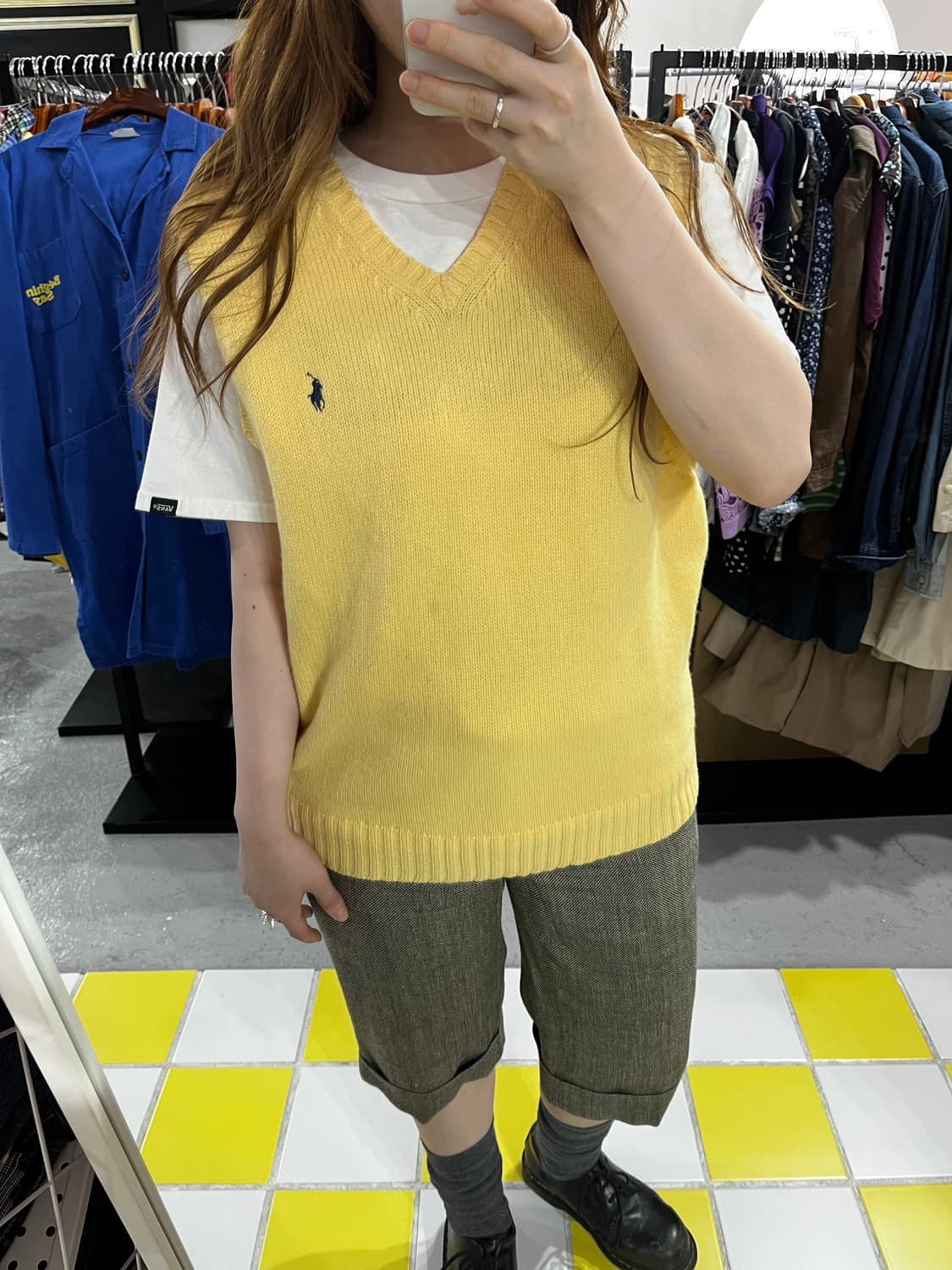 Polo Lambs wool 100% 폴로 램스울100% 베스트L 상품이미지3