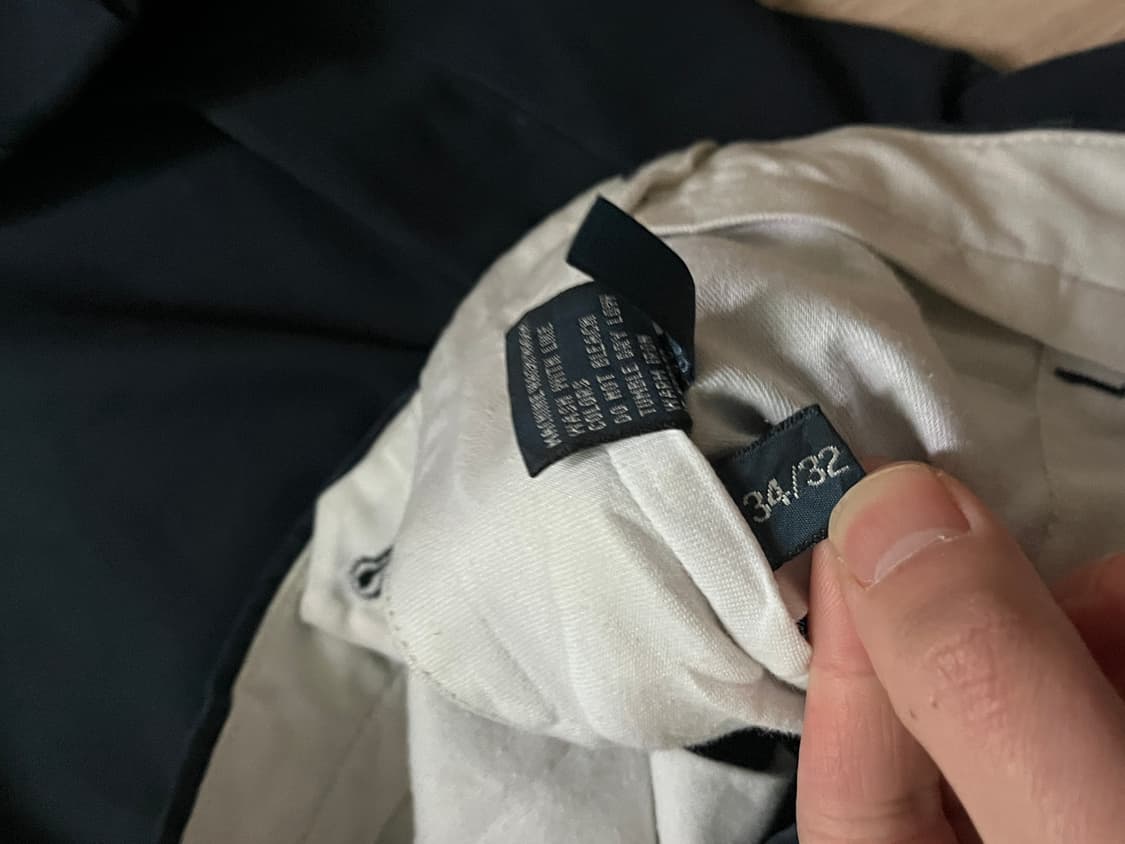 [34/32]폴로 치노팬츠 네이비 상품이미지4