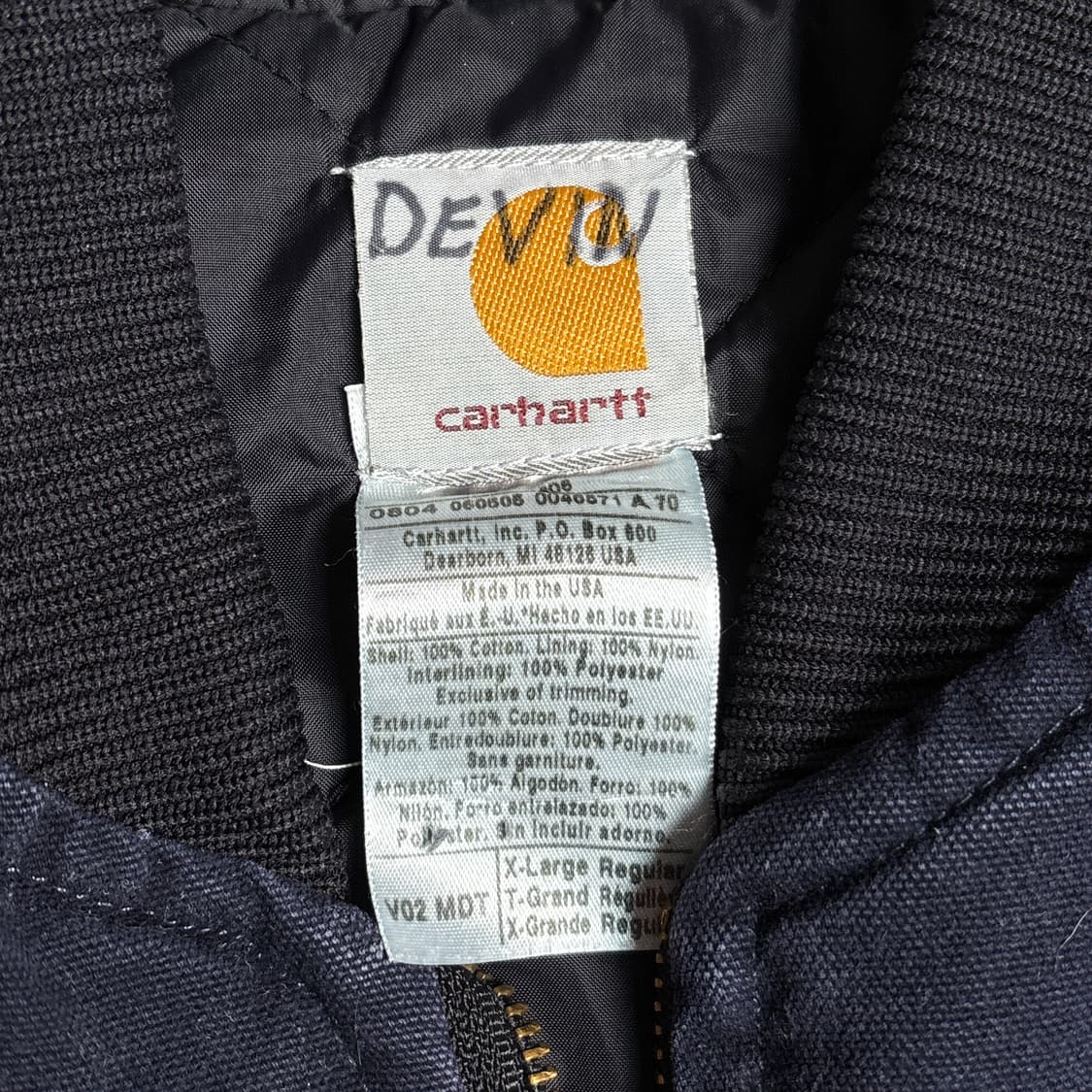 칼하트 v02 MDT 베스트자켓 상품이미지5