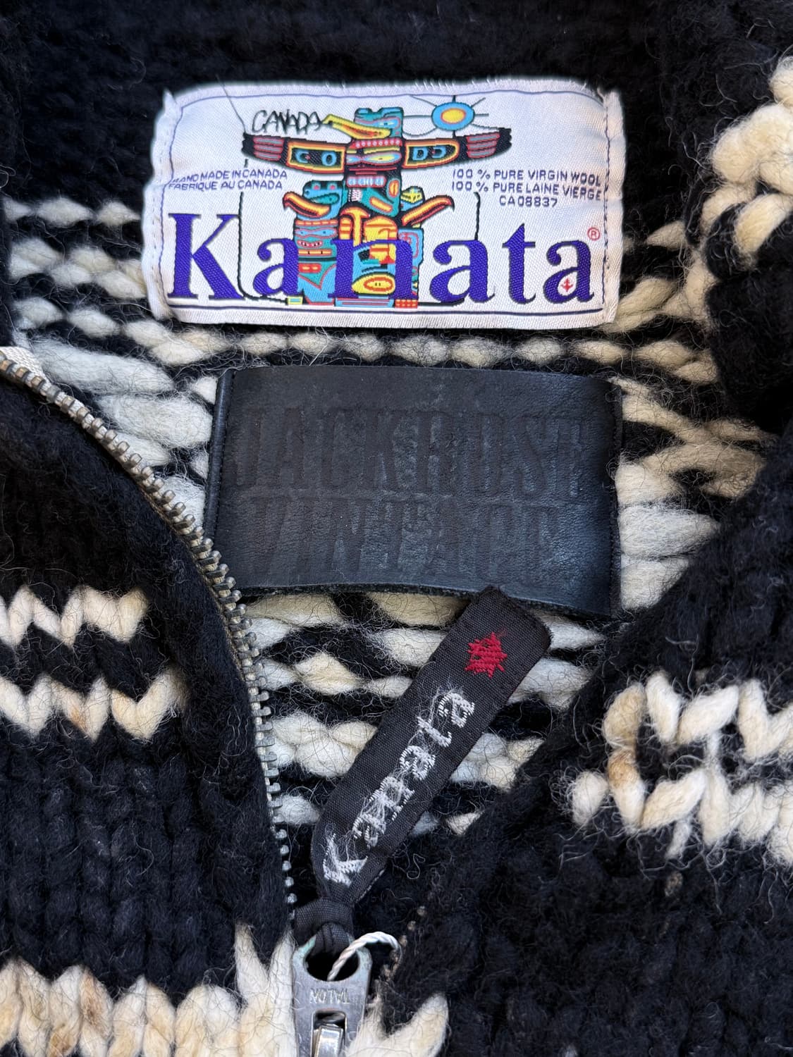 카나타 코위찬 이글 집 니트 상품이미지3