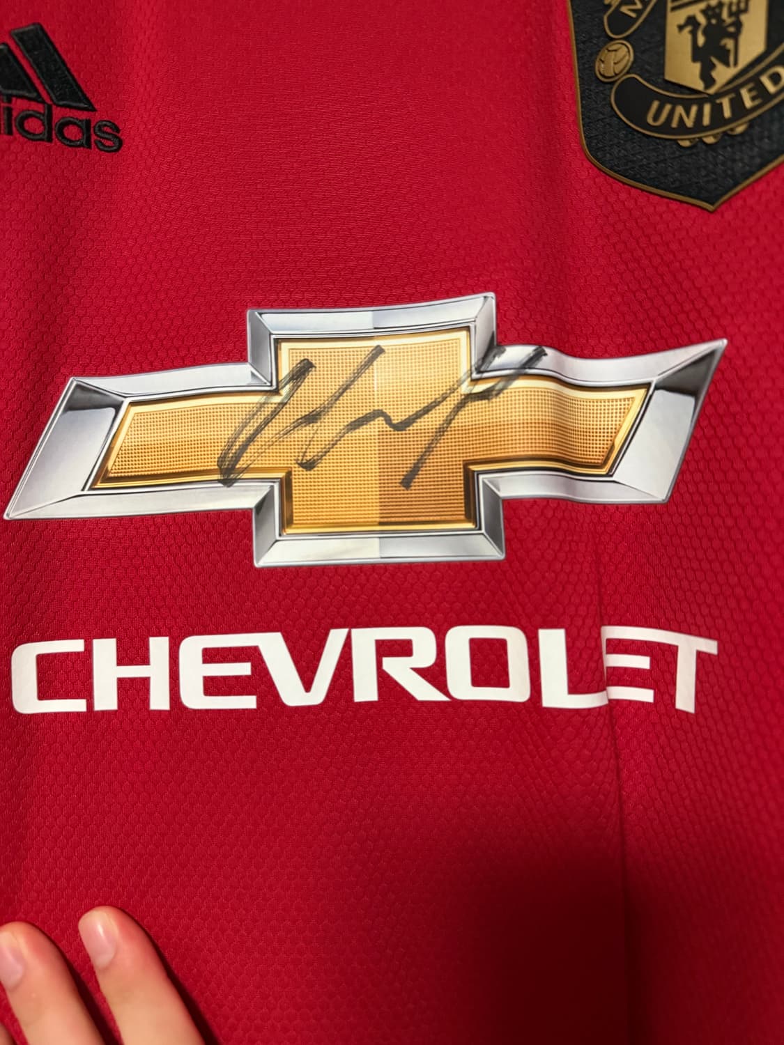 19-20 맨유 유니폼 린가드 친필 싸인 (구단인증서보유) 상품이미지2