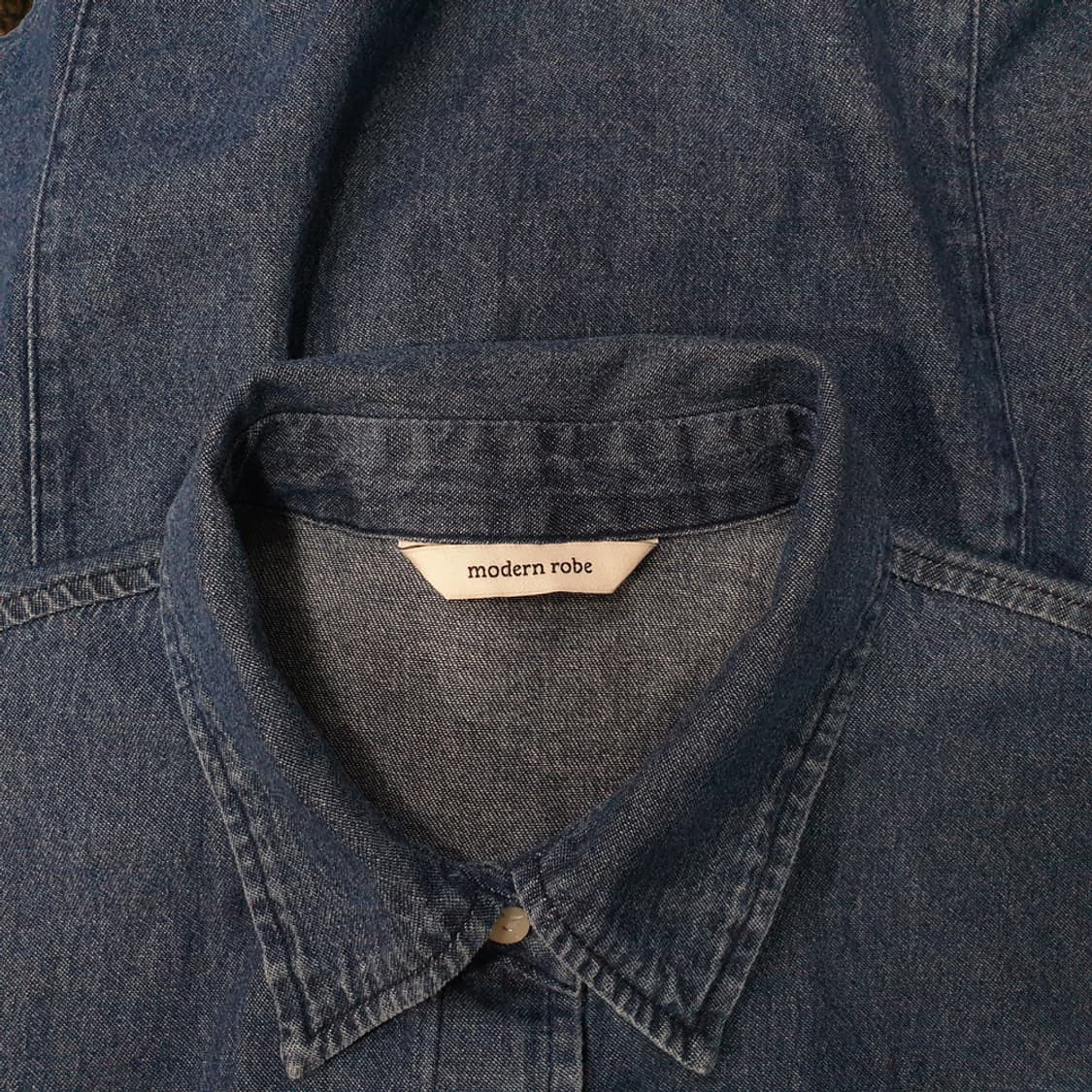 Modernrobe 모던로브 데님셔츠 S 상품이미지4