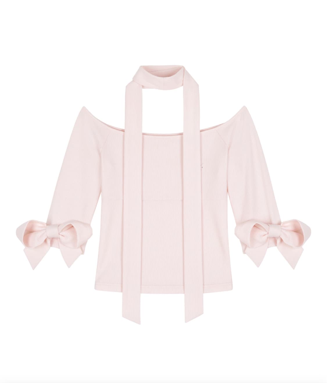 클리시어 Candy bow off - shoulder scarf set 상품이미지1