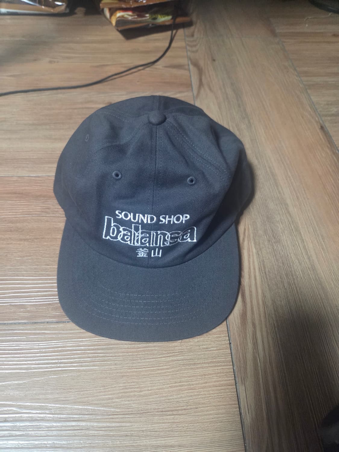 발란사 볼캡 차콜 상품이미지1