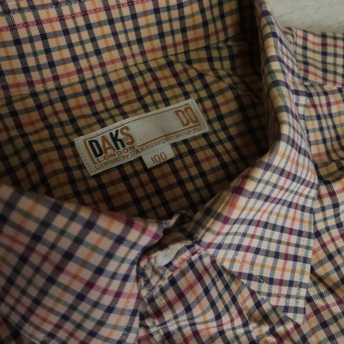 닥스 체크셔츠 남성 95-100 남방 상품이미지5