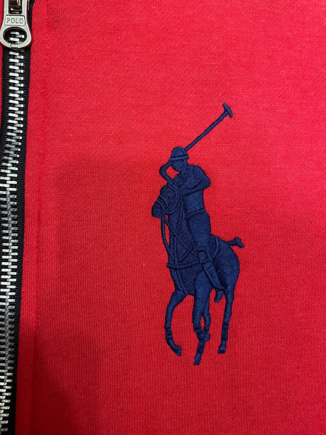 폴로 랄프로렌 USA 빅포니 후드집업 레드 상품이미지5